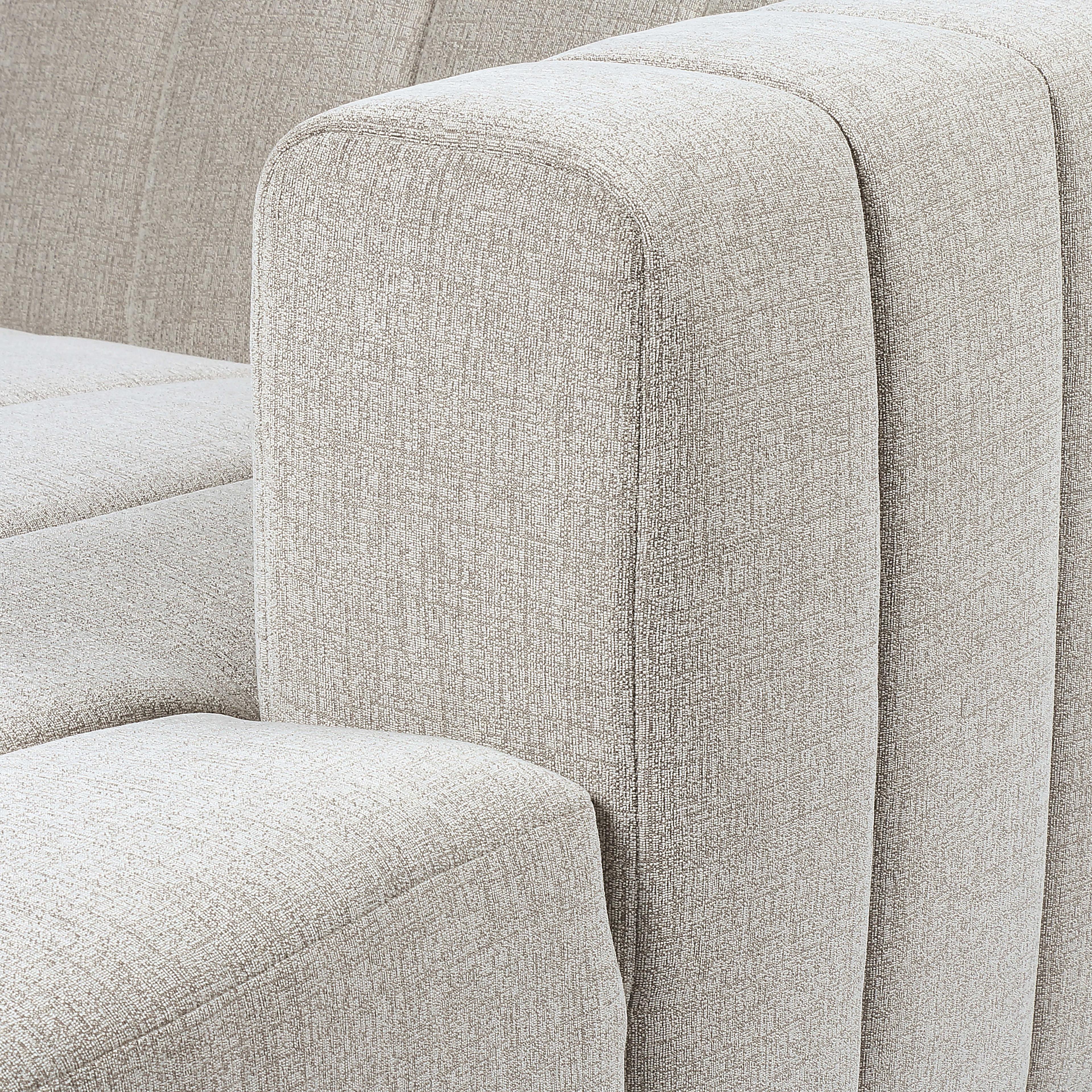 Four Hands Grayson Gray Fabric Modular Chair