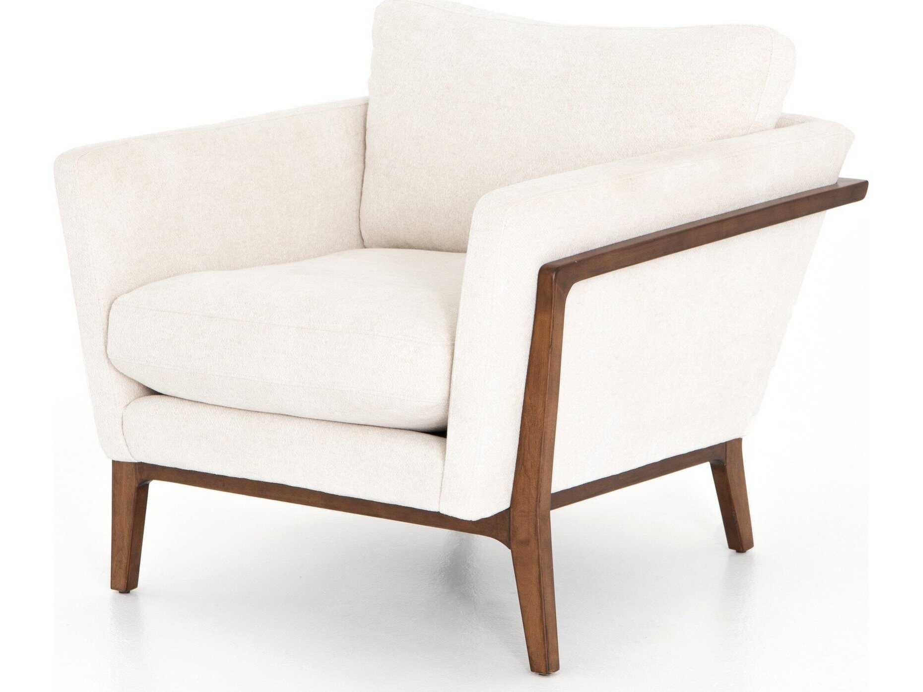 Four Hands Grayson Dash Cream Fabric Accent Chair