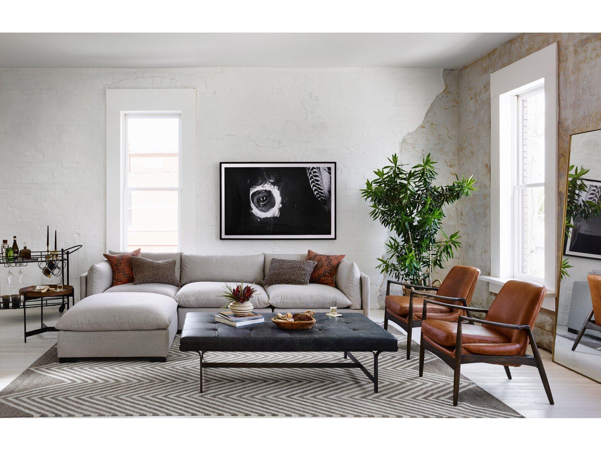 Four Hands Hughes Bellvue Rectangular Floor Mirror