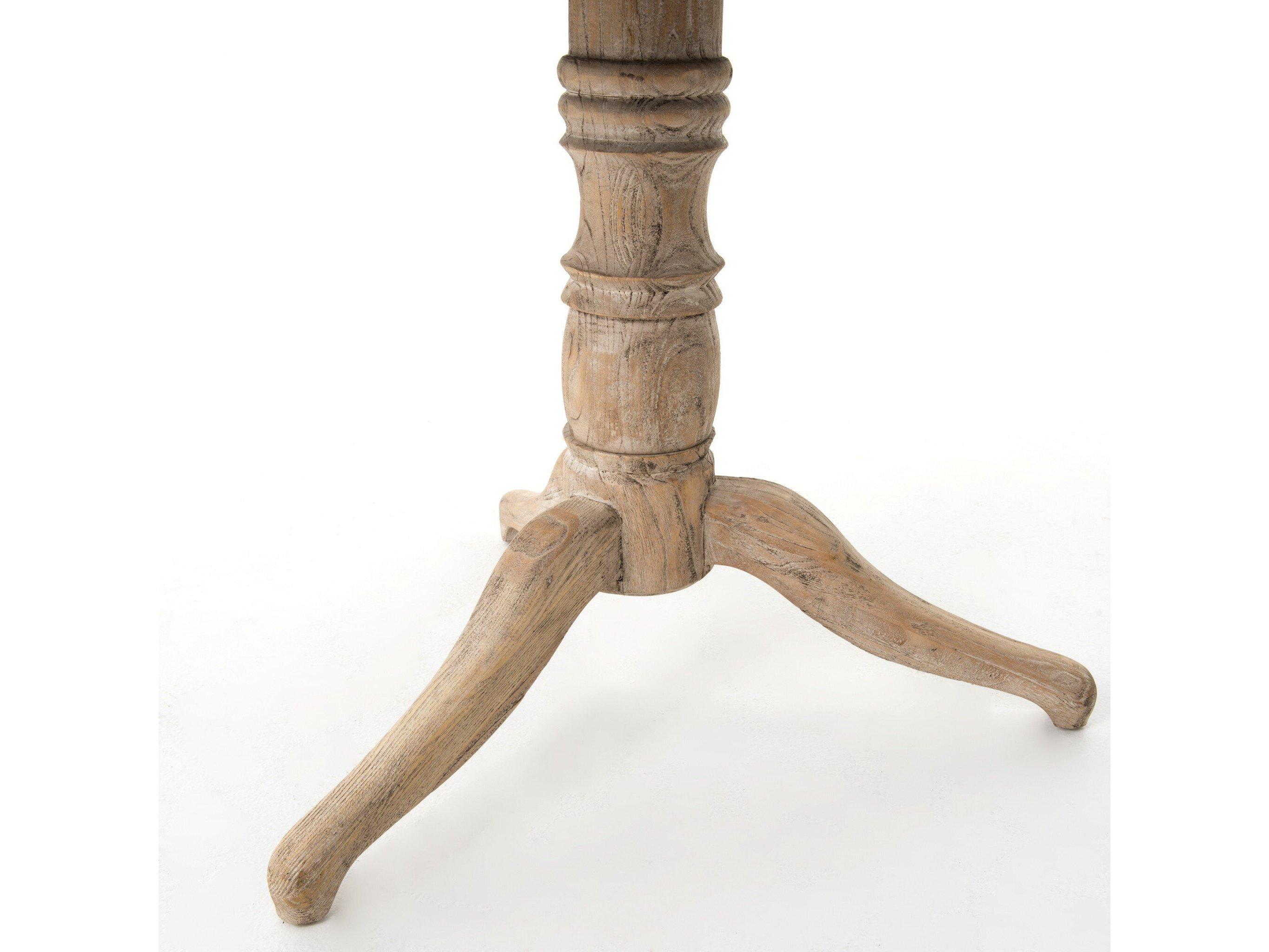 Four Hands Hughes Round Wood End Table