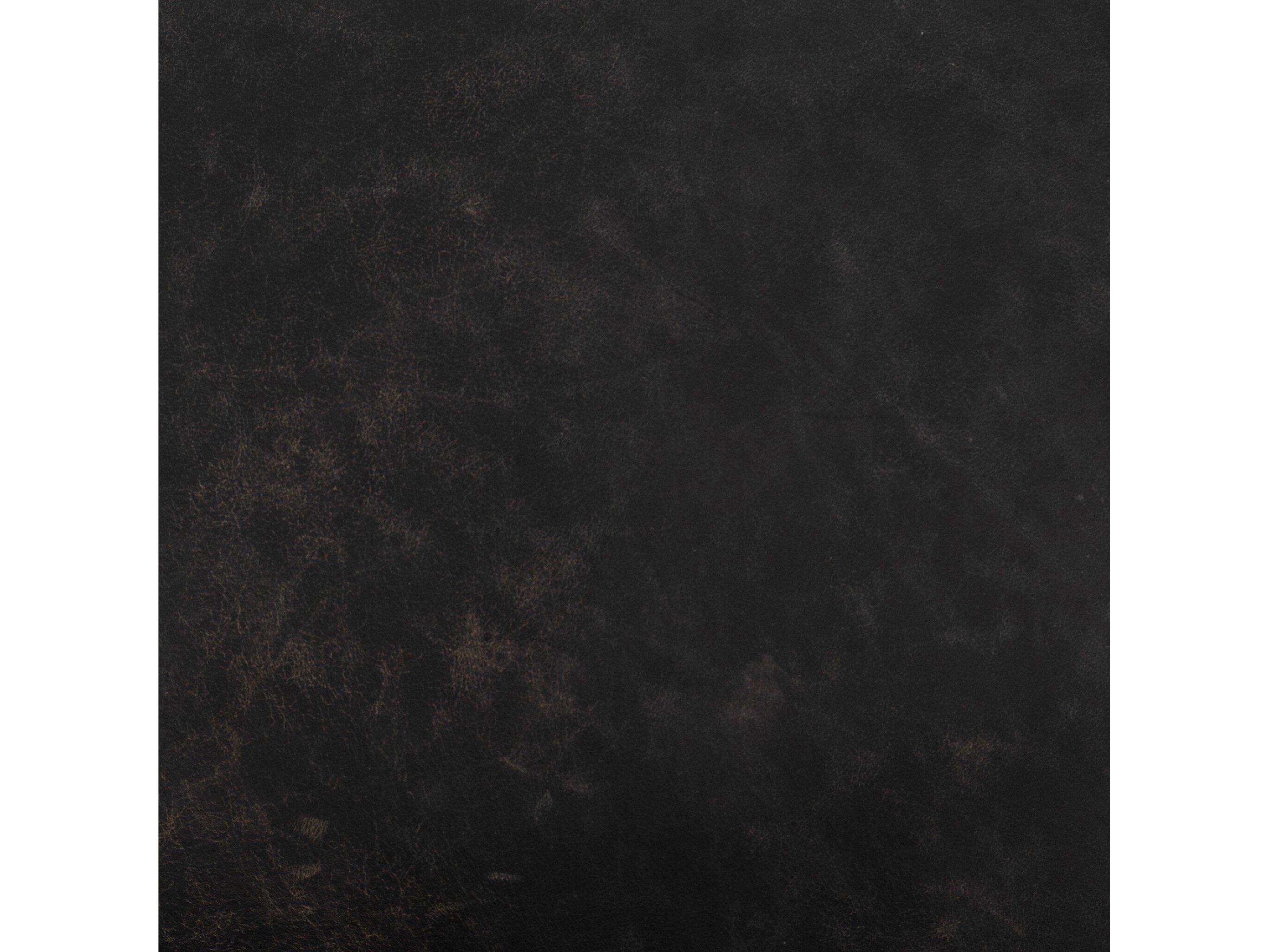 Four Hands Irondale Jules Black Leather Accent Chair