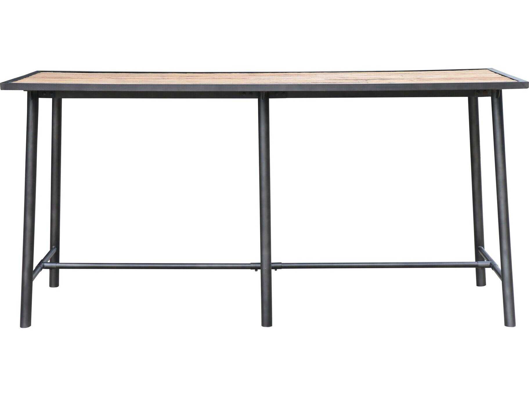 Four Hands Irondale Rectangular Wood Bar Table