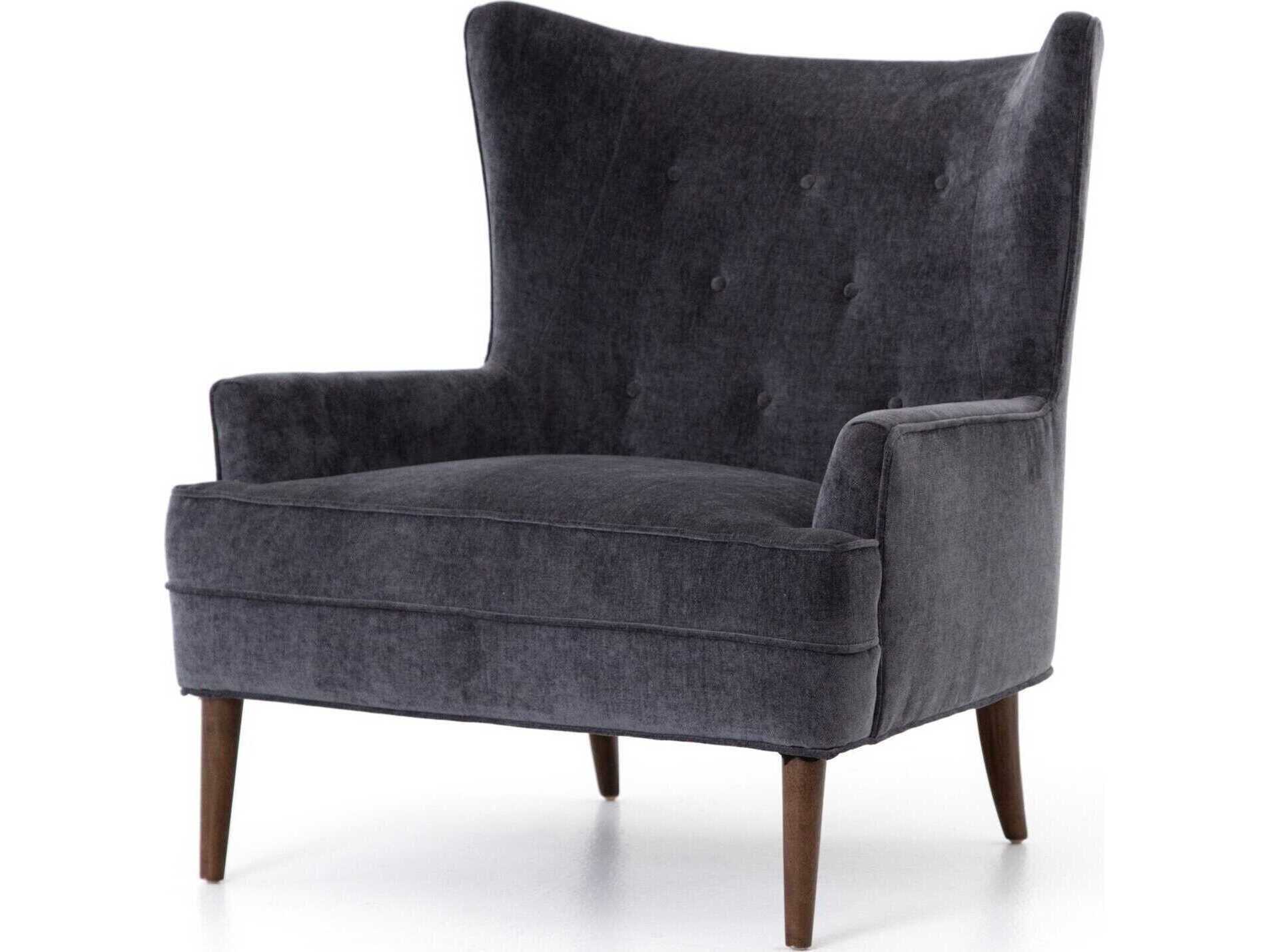 Four Hands Kensington Clermont Gray Accent Chair