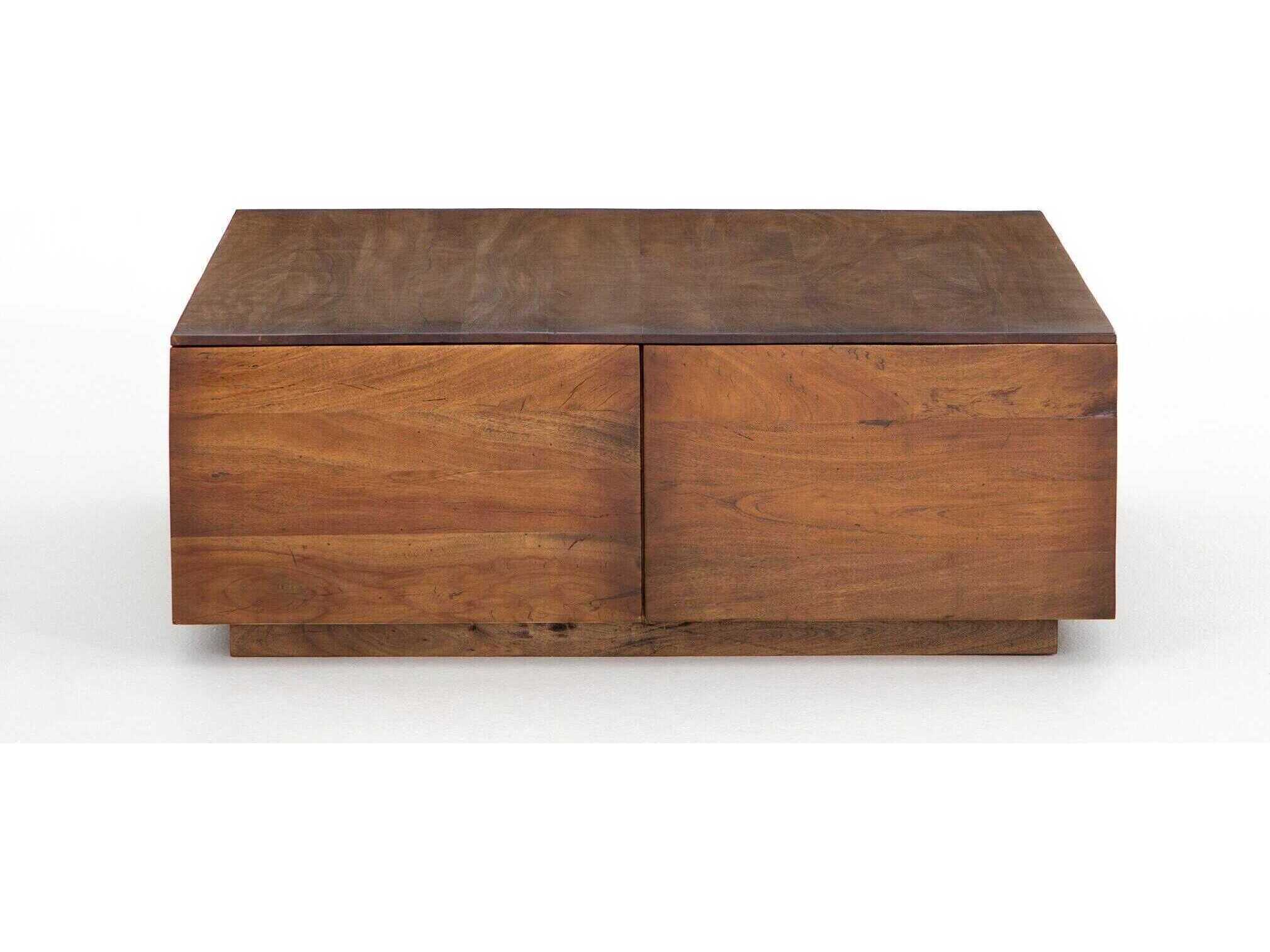 Four Hands Harmon DUNCAN STORAGE COFFEE TABLE-RECLAIMED FR