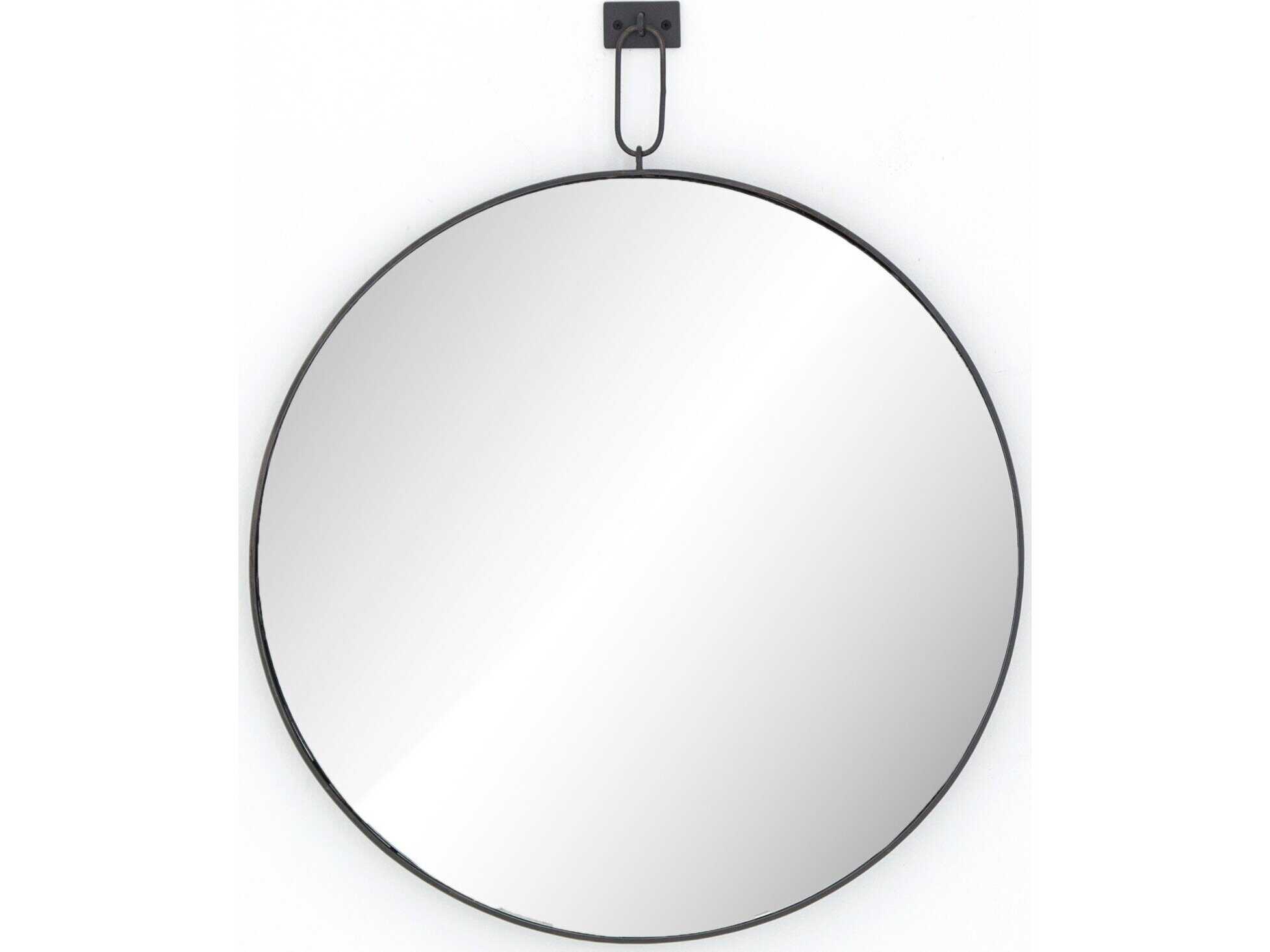 Four Hands Hutton Vina Round Wall Mirror