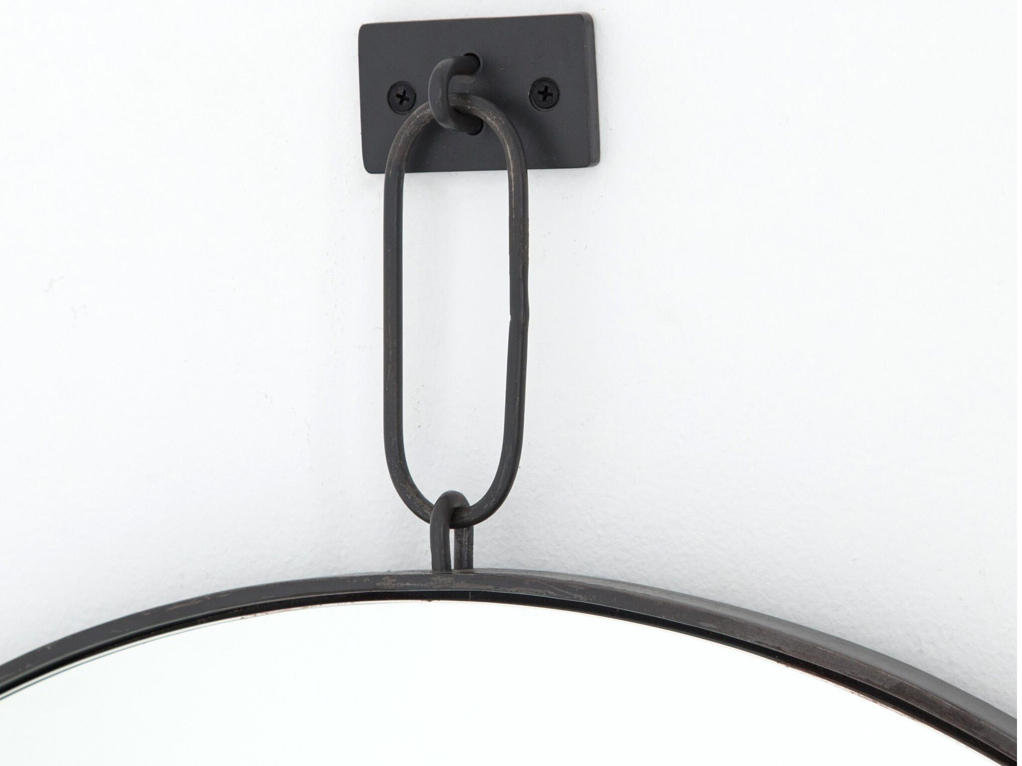 Four Hands Hutton Vina Round Wall Mirror