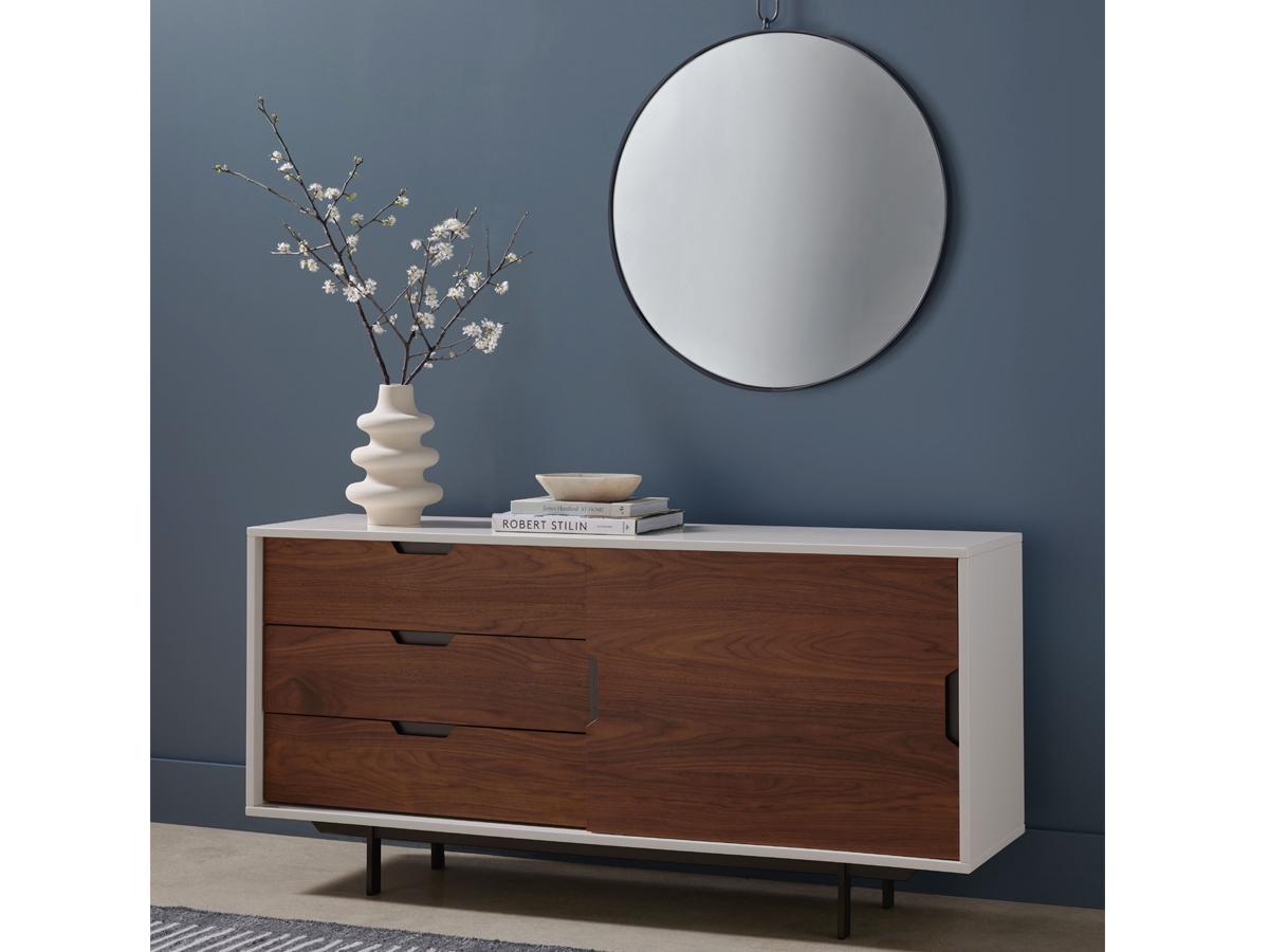 Four Hands Hutton Vina Round Wall Mirror