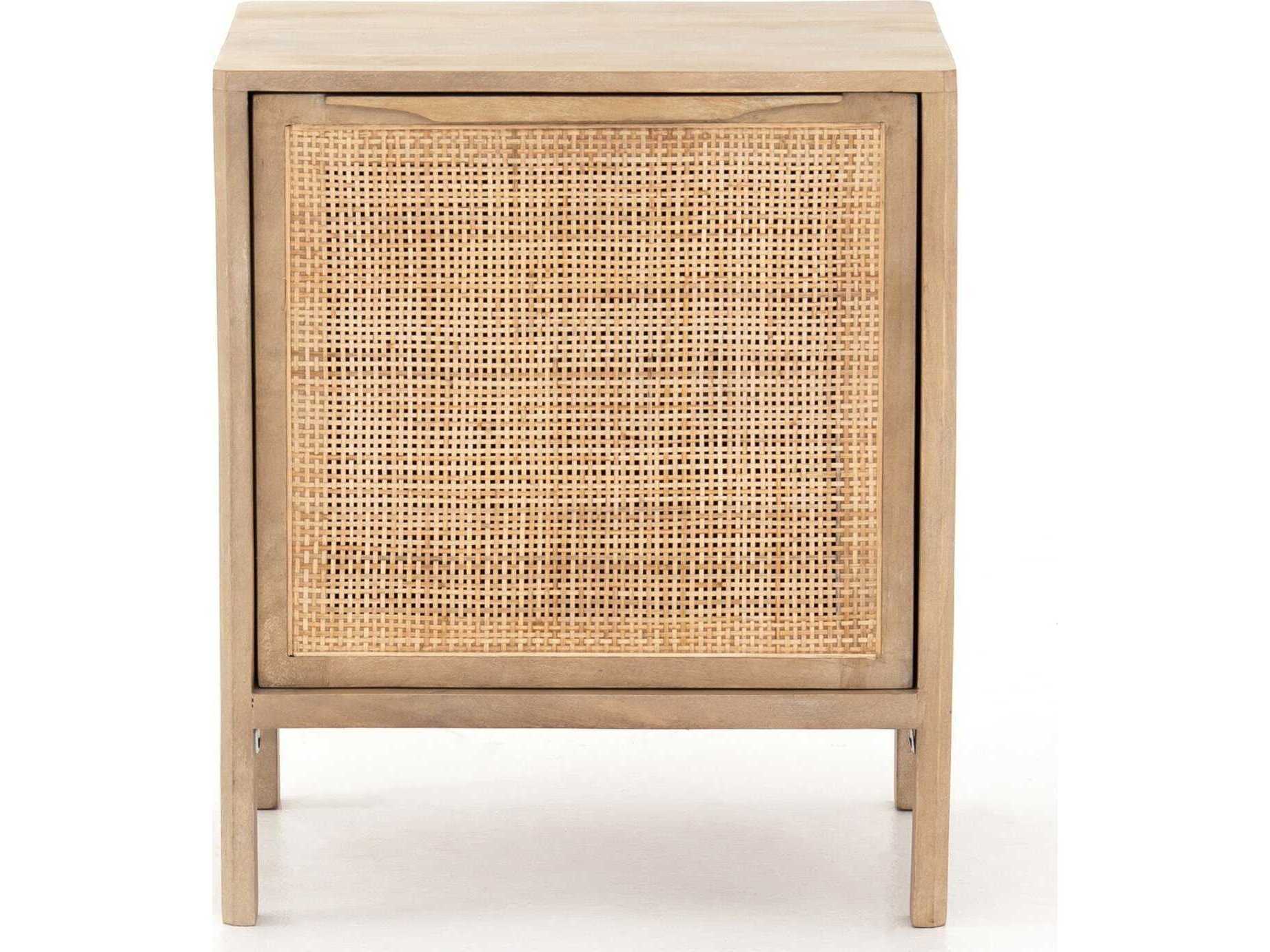 Four Hands Prescott Sydney Left Mango Wood Nightstand