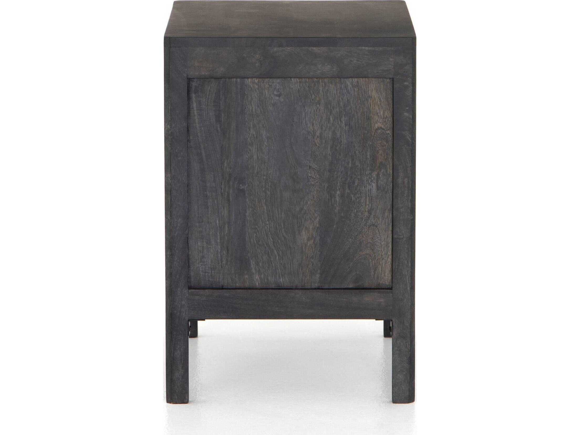 Four Hands Prescott Sydney Black Wash Mango Wood Nightstand