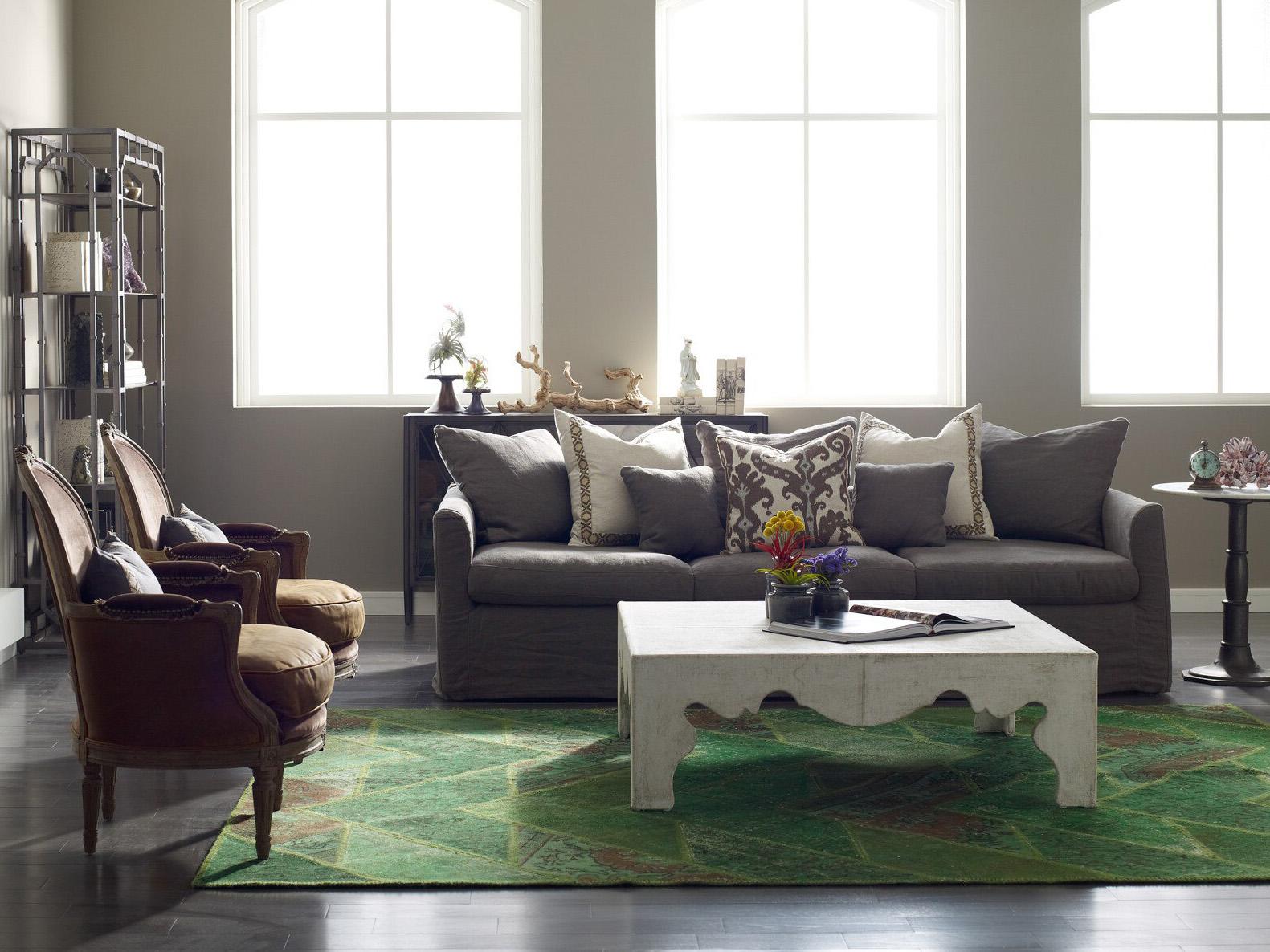 Four Hands Rockwell Lucy Round Marble End Table