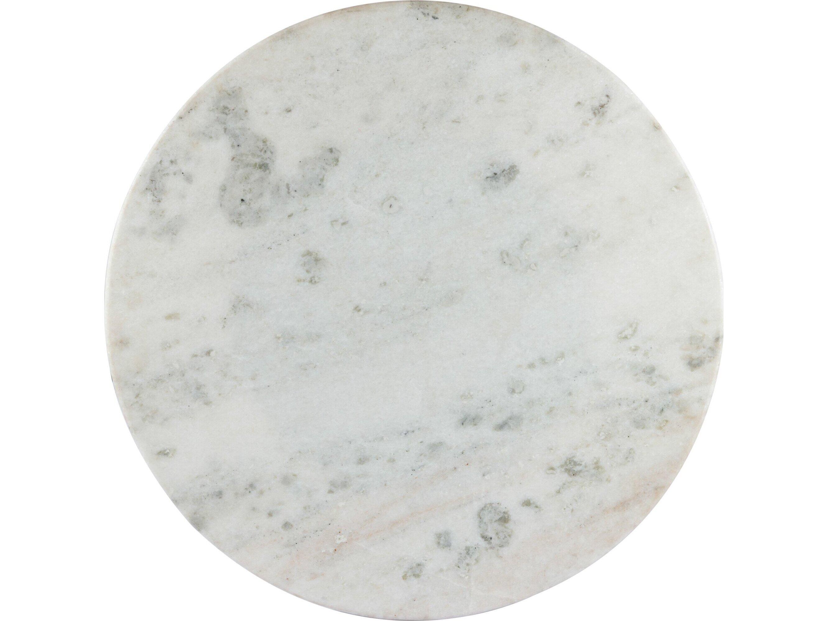 Four Hands Rockwell Lucy Round Marble Dining Table