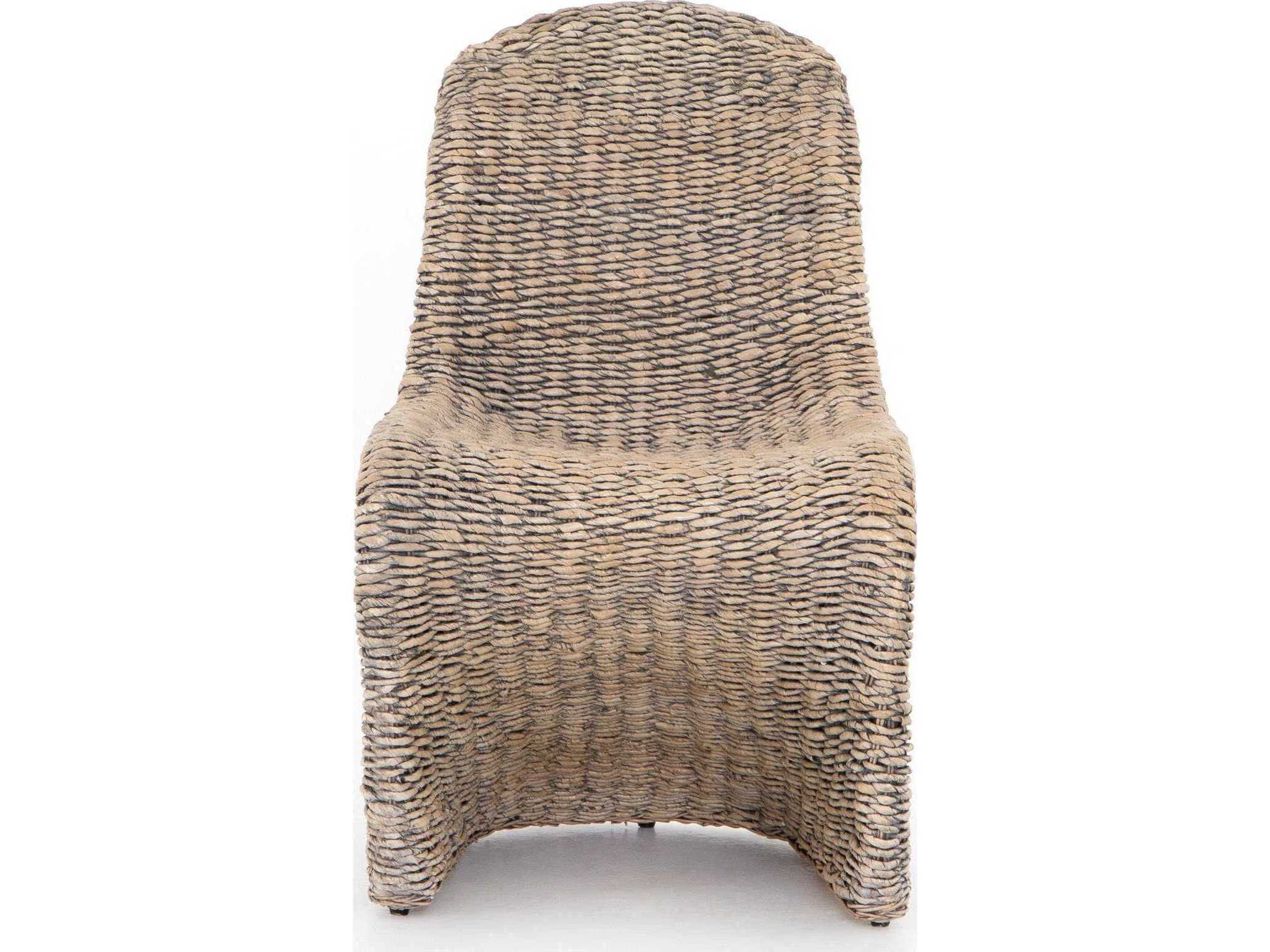 Four Hands Grass Roots Portia Gray Side Dining Chair
