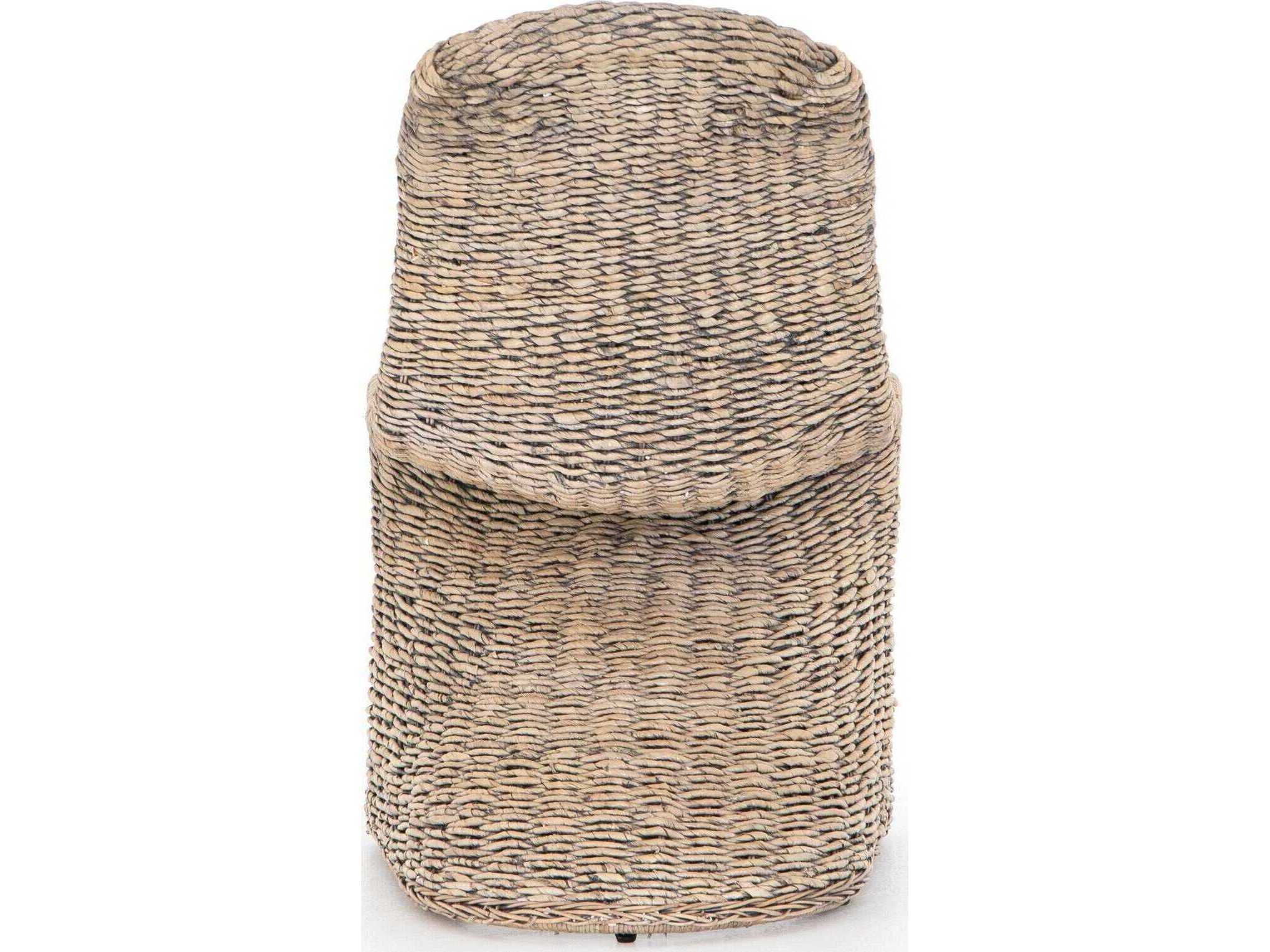Four Hands Grass Roots Portia Gray Side Dining Chair