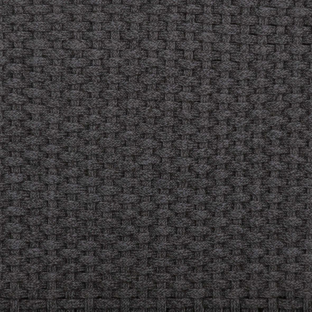 Four Hands Solano Delano Teak Wood Thick Dark Grey Rope Weathered Bar Stool