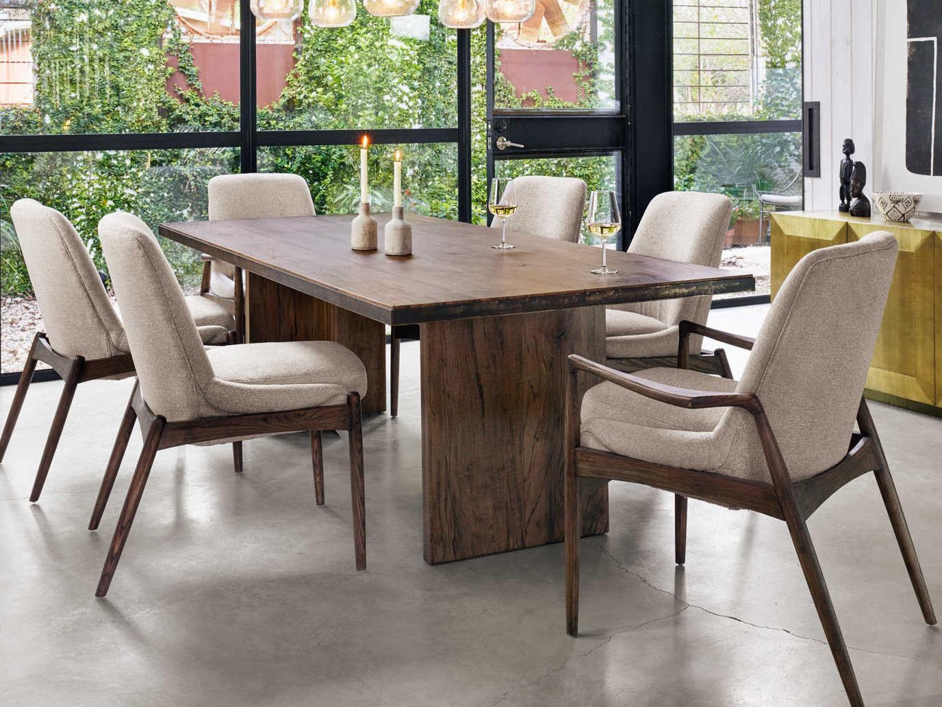 Four Hands Ashford Alder Wood Dining Room Set