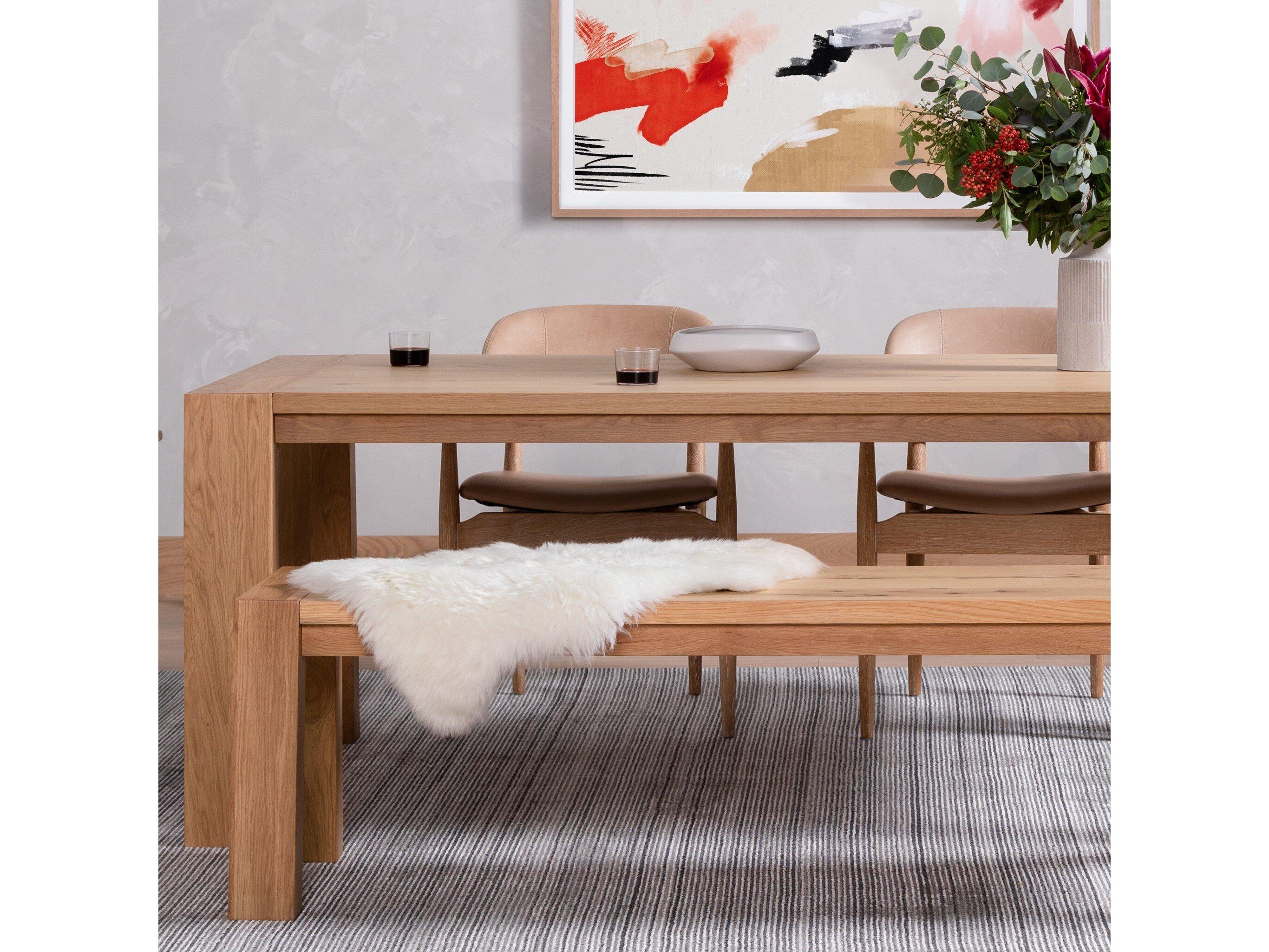 Four Hands Mateo Lalo Lambskin Throw Cream