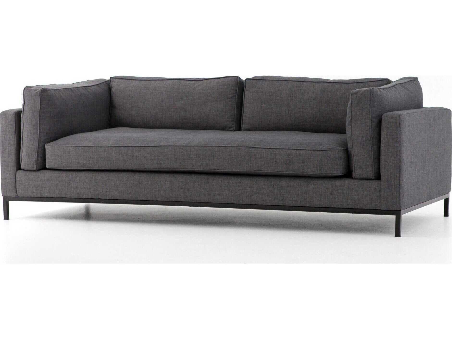 Four Hands Atelier Gray Upholstered Sofa