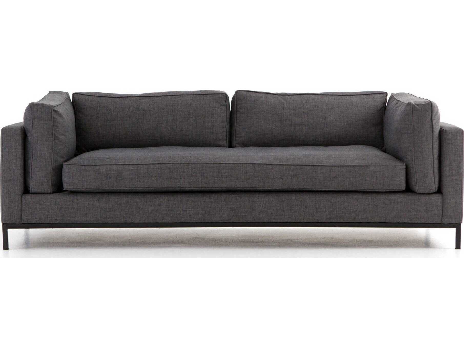 Four Hands Atelier Gray Upholstered Sofa