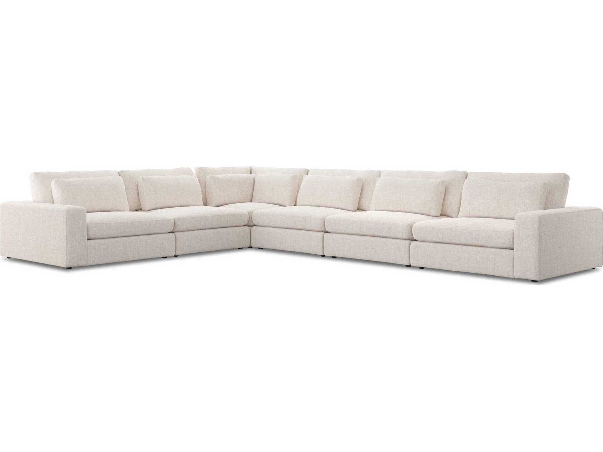 Four Hands Atelier Bloor 6 - Piece Beige Upholstered Sectional Sofa