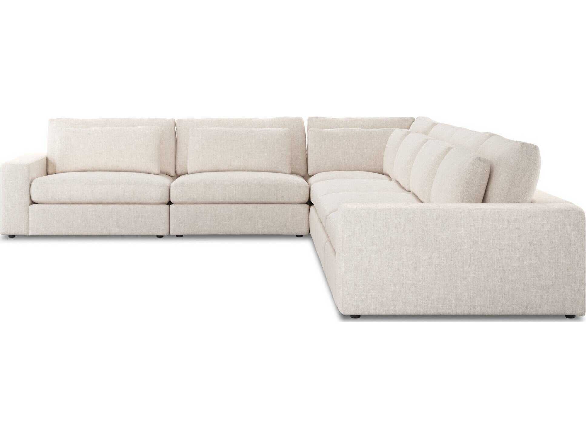 Four Hands Atelier Bloor 6 - Piece Beige Upholstered Sectional Sofa