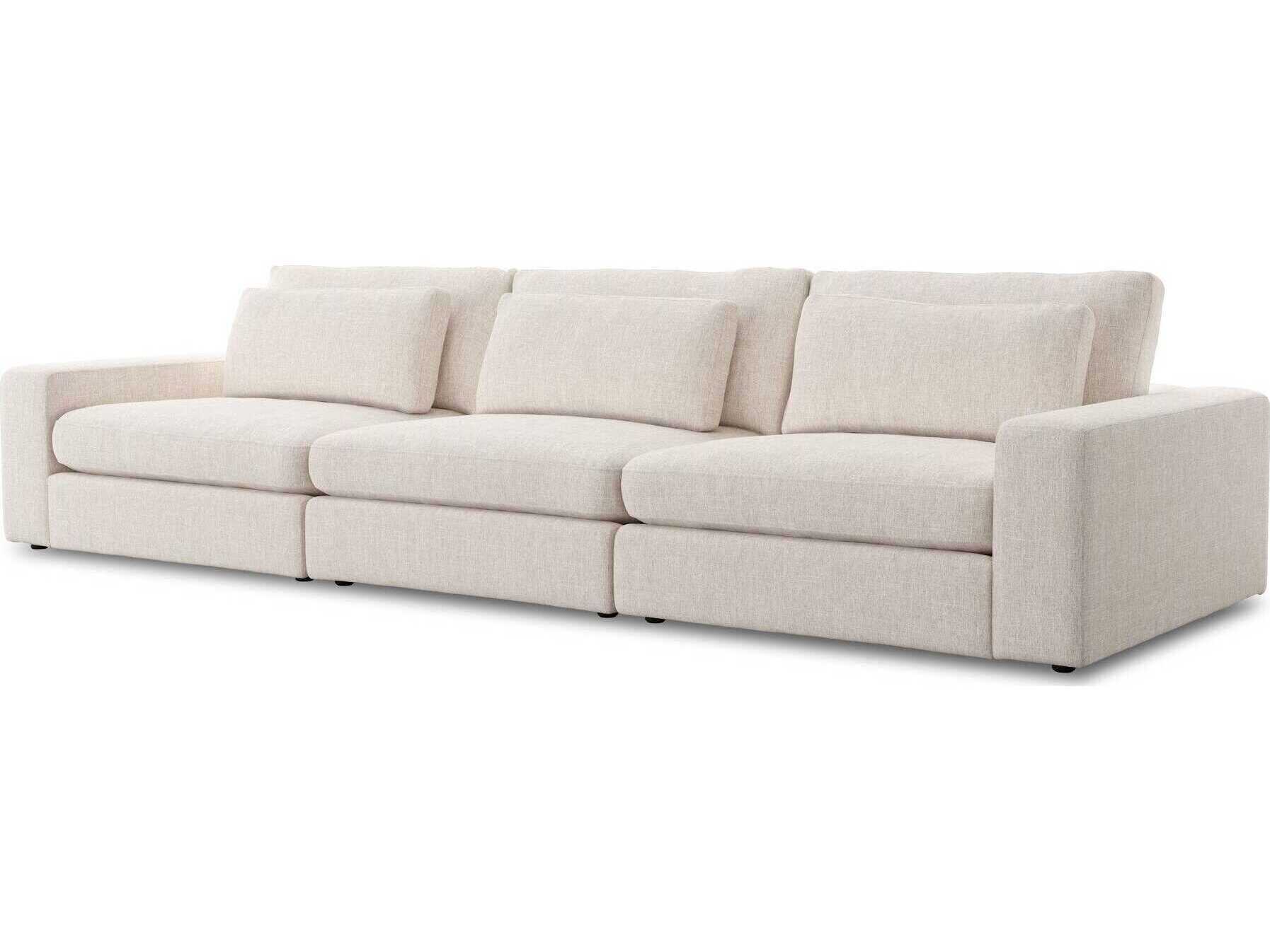 Four Hands Atelier Bloor 3 - Piece Beige Upholstered Sectional Sofa