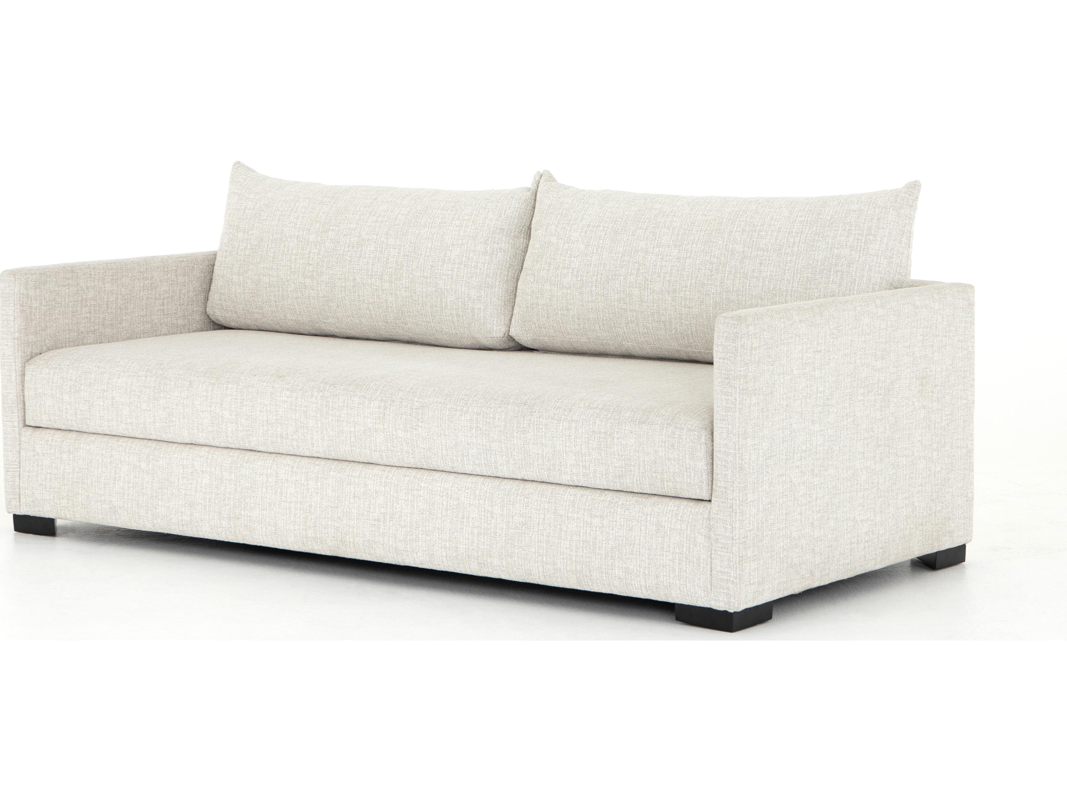 Luxecor Globetrotter Wickham Alameda Snow Espresso Cream Upholstered Sofa Bed