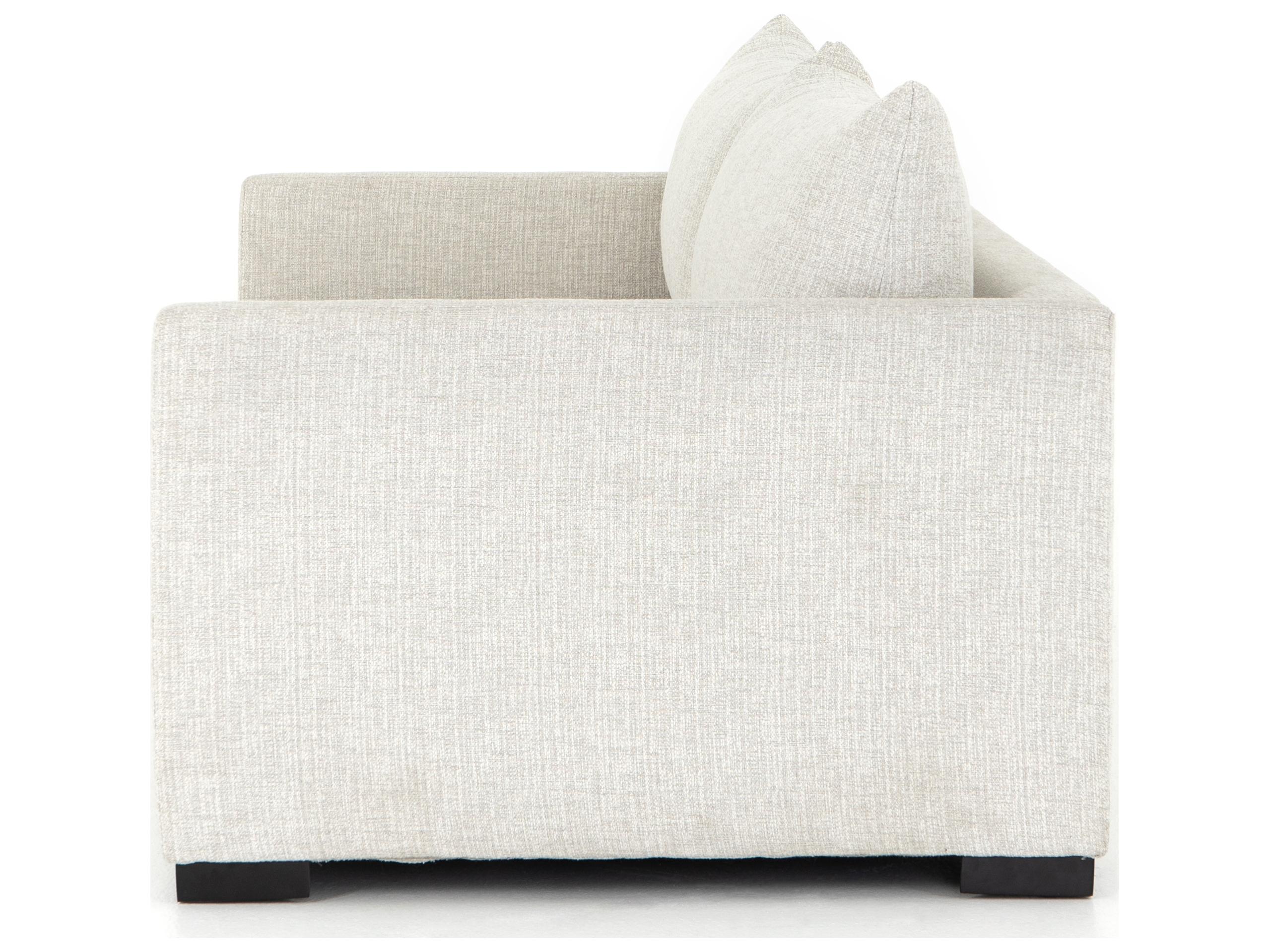 Luxecor Globetrotter Wickham Alameda Snow Espresso Cream Upholstered Sofa Bed