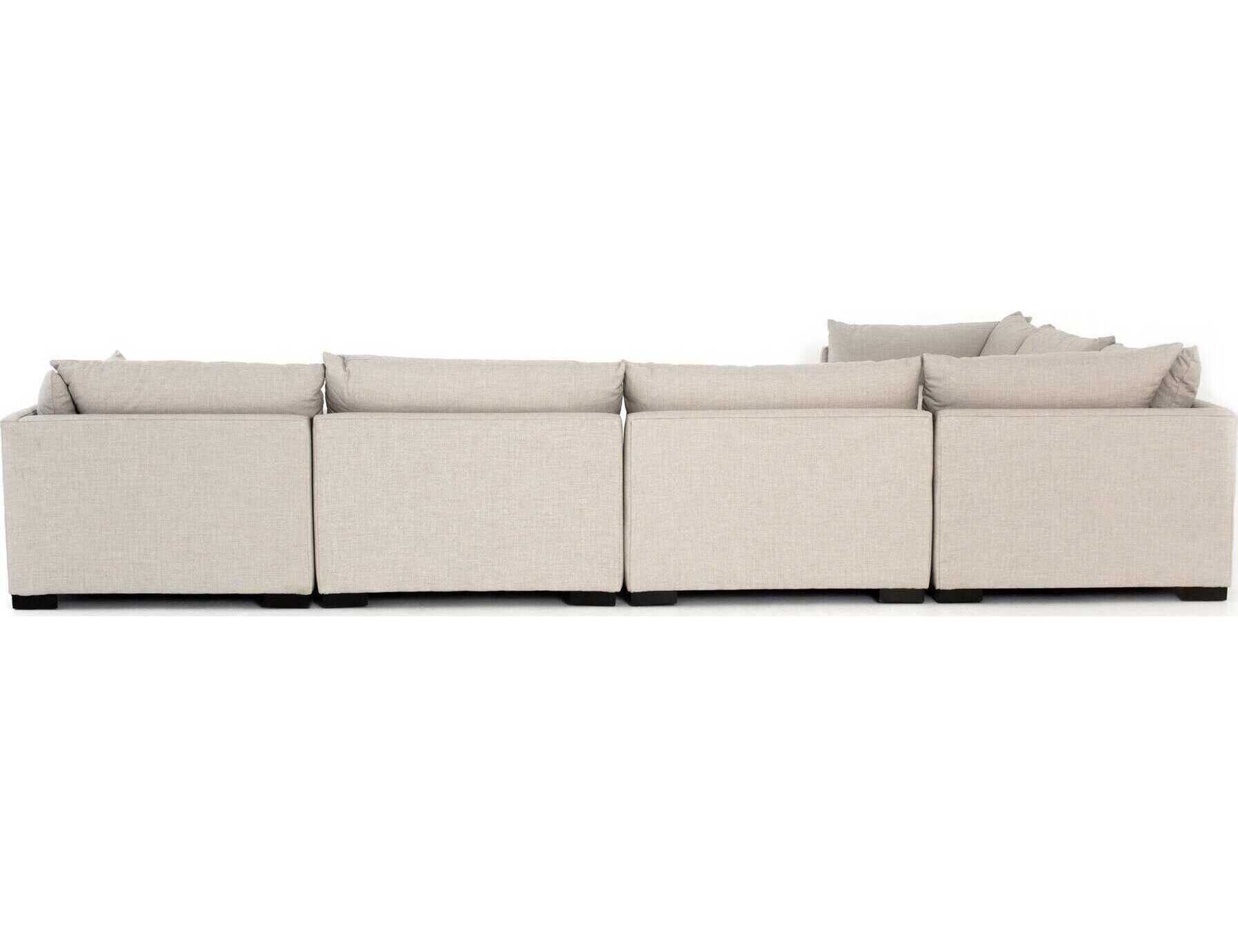 Four Hands Atelier Westwood 6 - Piece Beige Upholstered Sectional Sofa