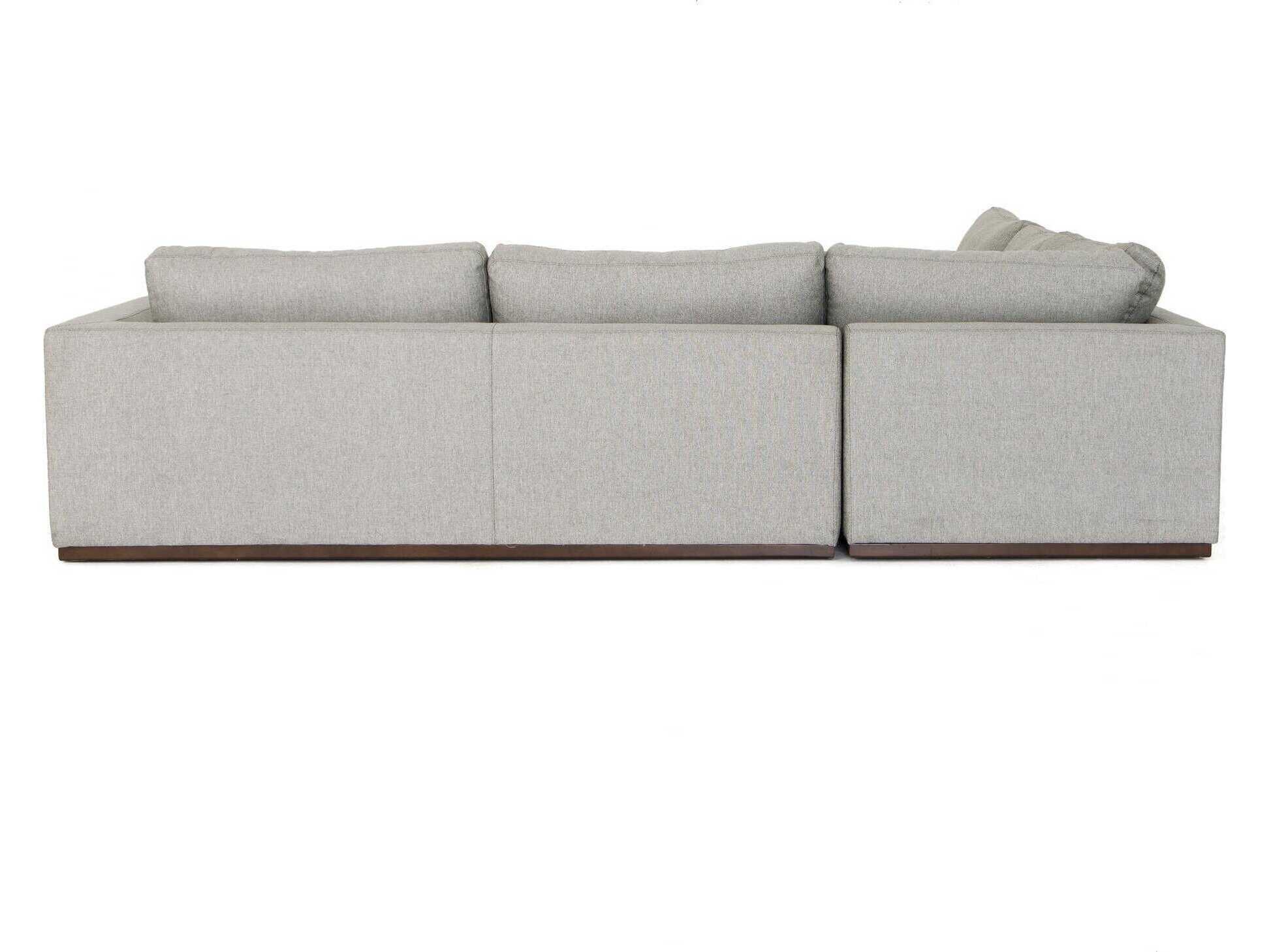 Four Hands Centrale Colt 3 - Piece Gray Upholstered Sectional Sofa