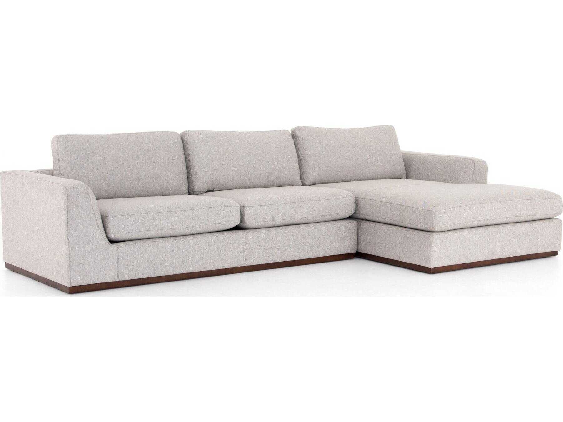 Four Hands Centrale Colt 2 - Piece Gray Upholstered Sectional Sofa