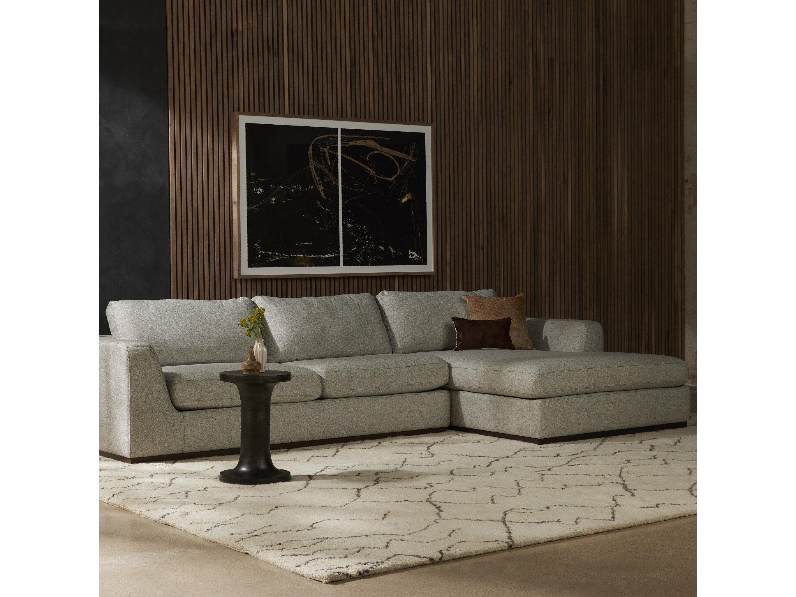 Four Hands Centrale Colt 2 - Piece Gray Upholstered Sectional Sofa