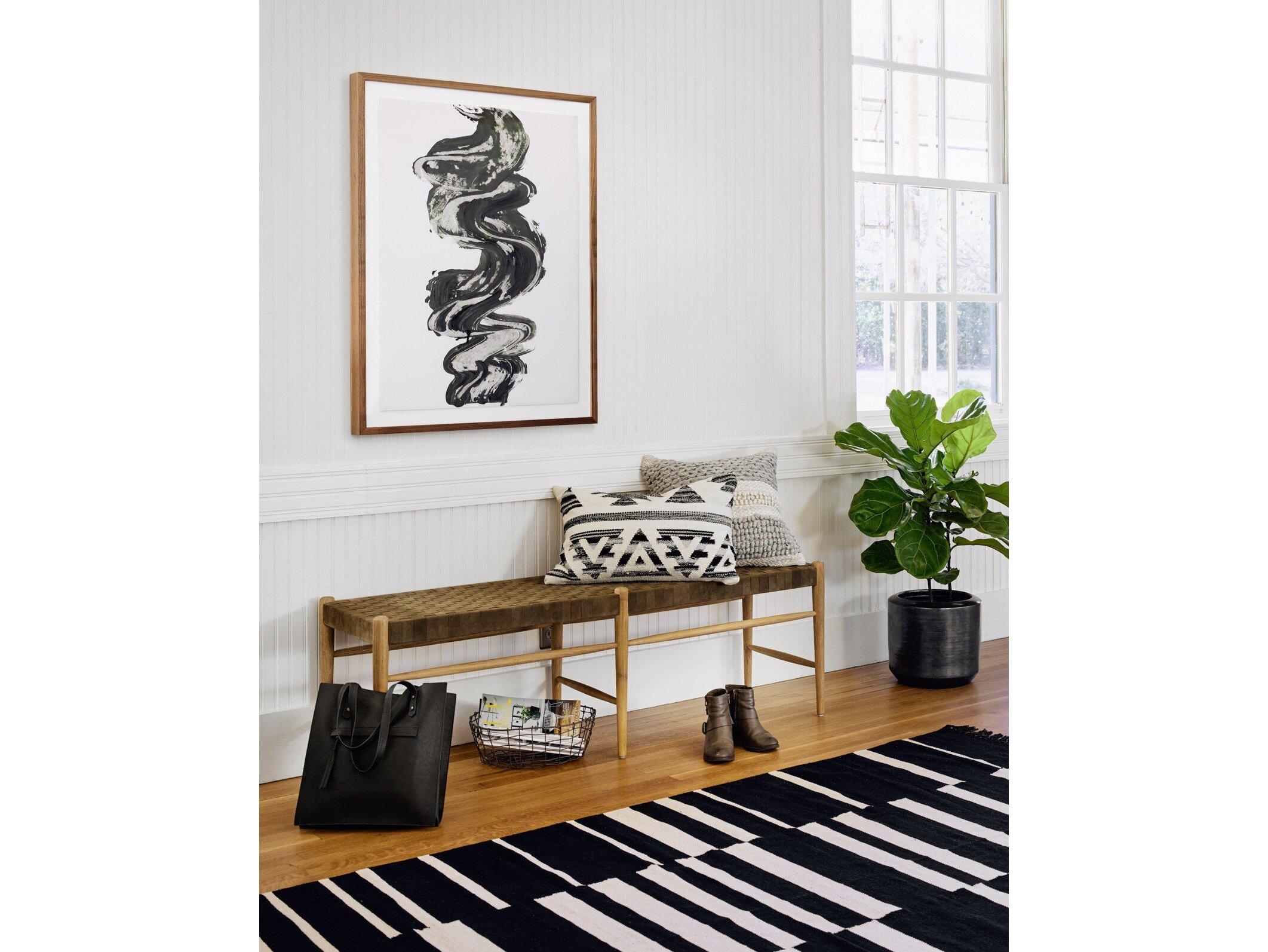 Four Hands Art Studio Marbled Stroke Print / Painting