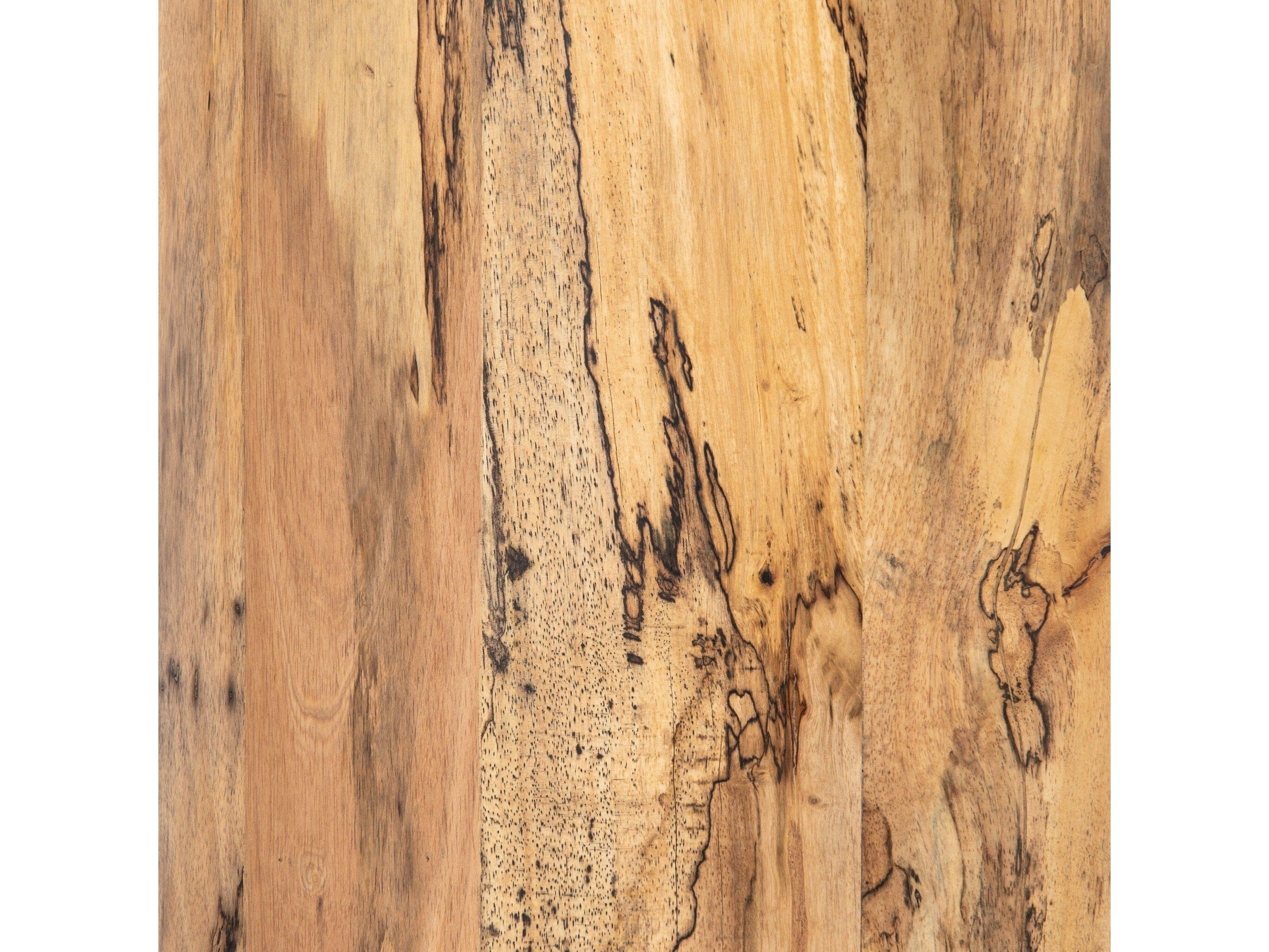 Four Hands Wesson Hudson Spalted Primavera Round End Table