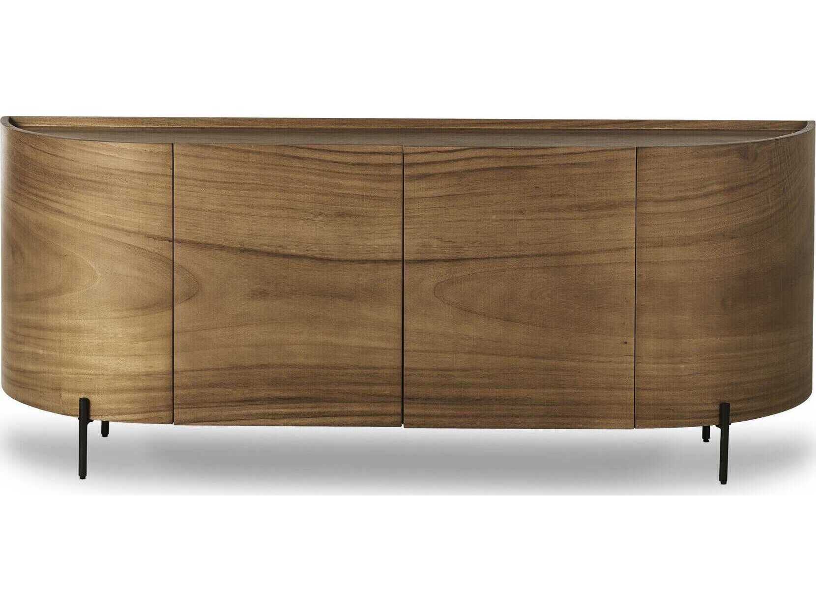 Four Hands Wesson Lunas 77" Gold Guanacaste Sideboard