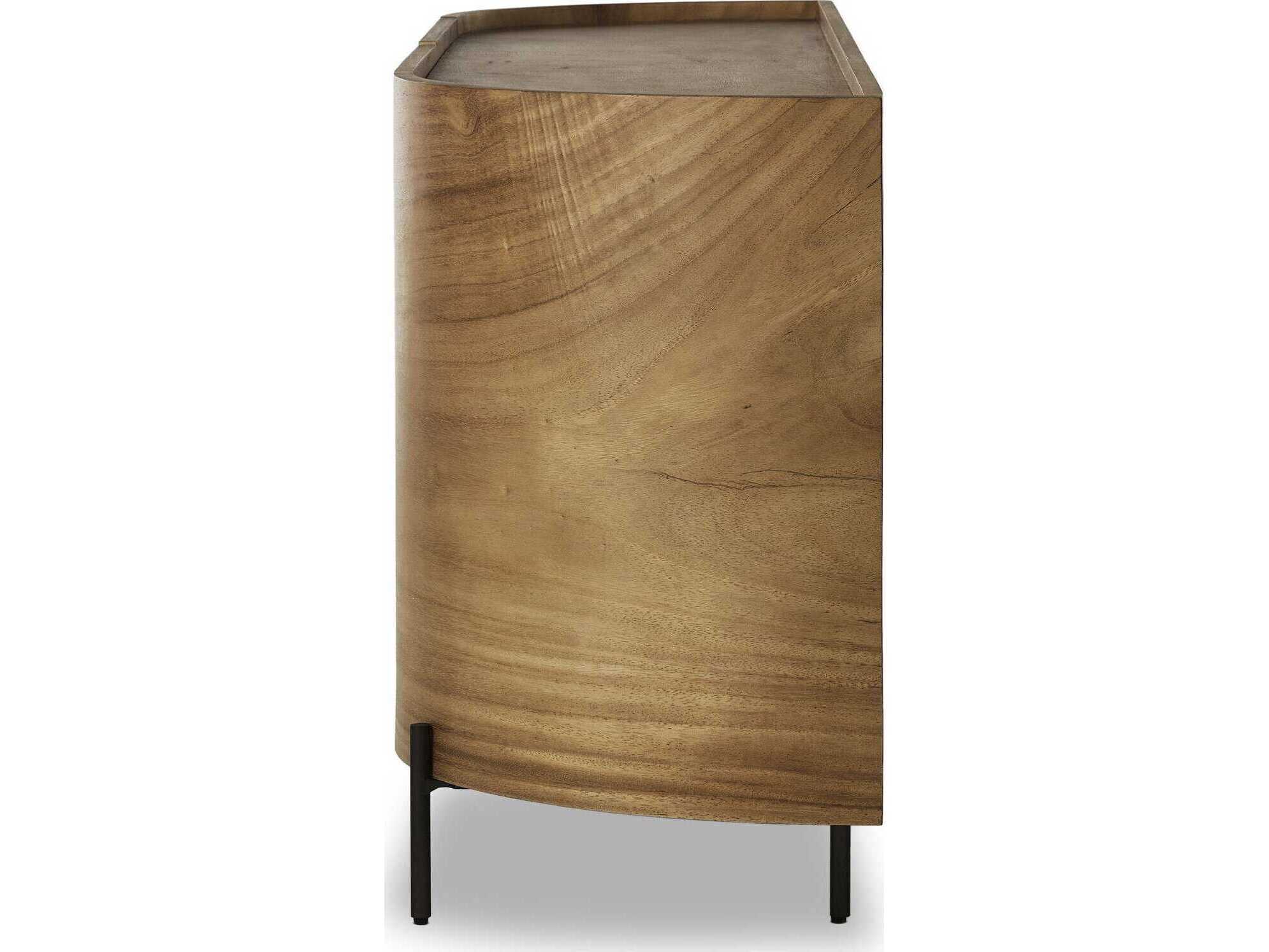 Four Hands Wesson Lunas 77" Gold Guanacaste Sideboard