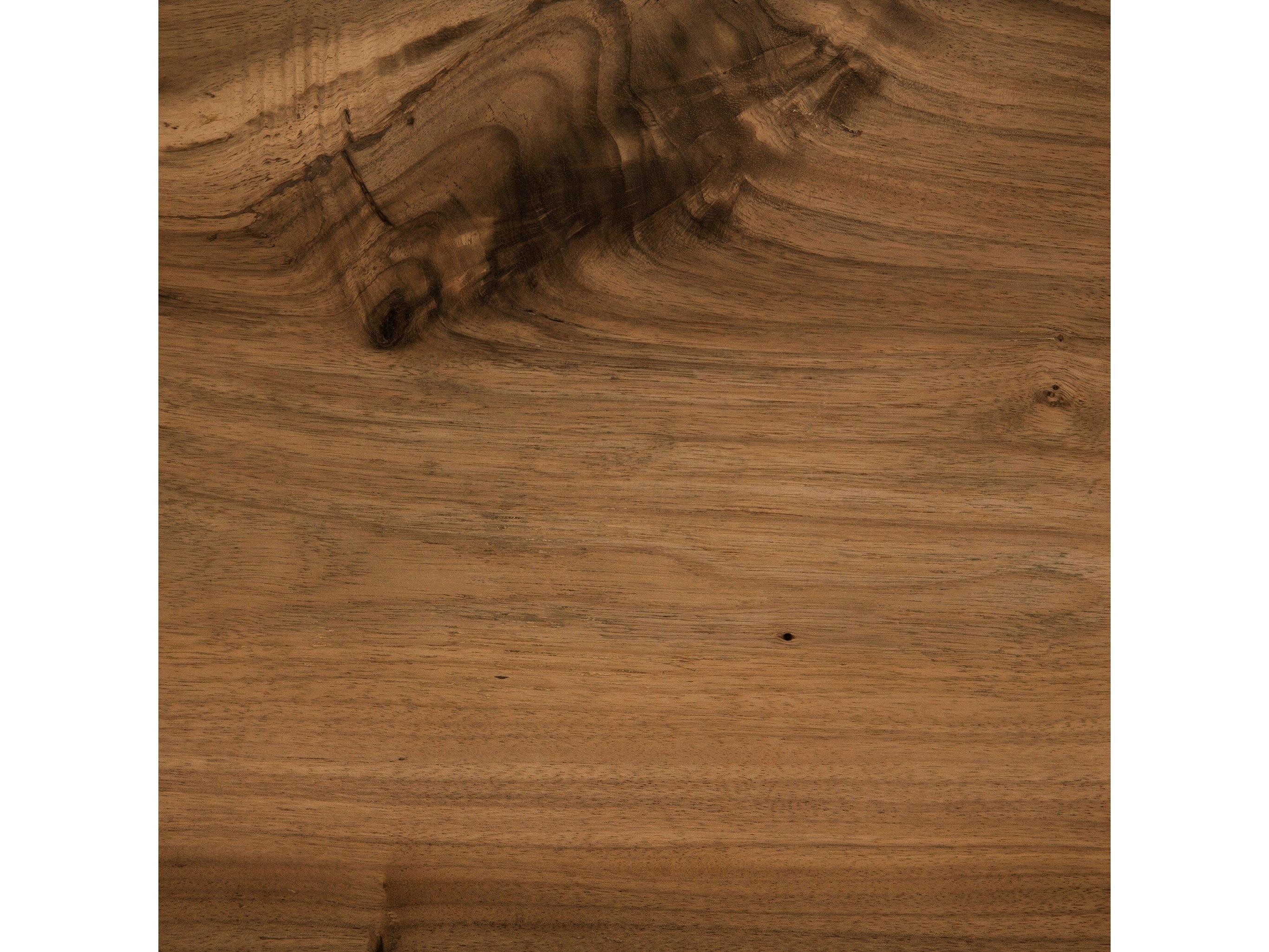 Four Hands Wesson Lunas Wood Gold Guanacaste Bronzed Iron Console Table