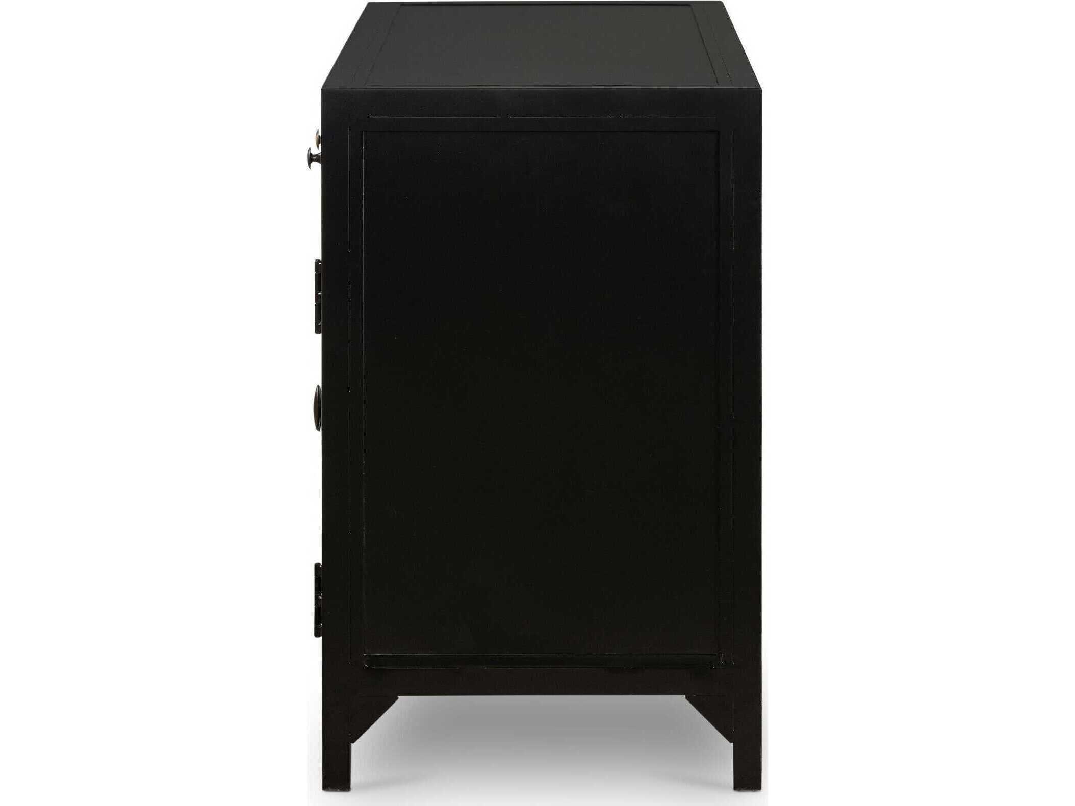 Four Hands Belmont Shadow Box Rectangular Wood Console Table