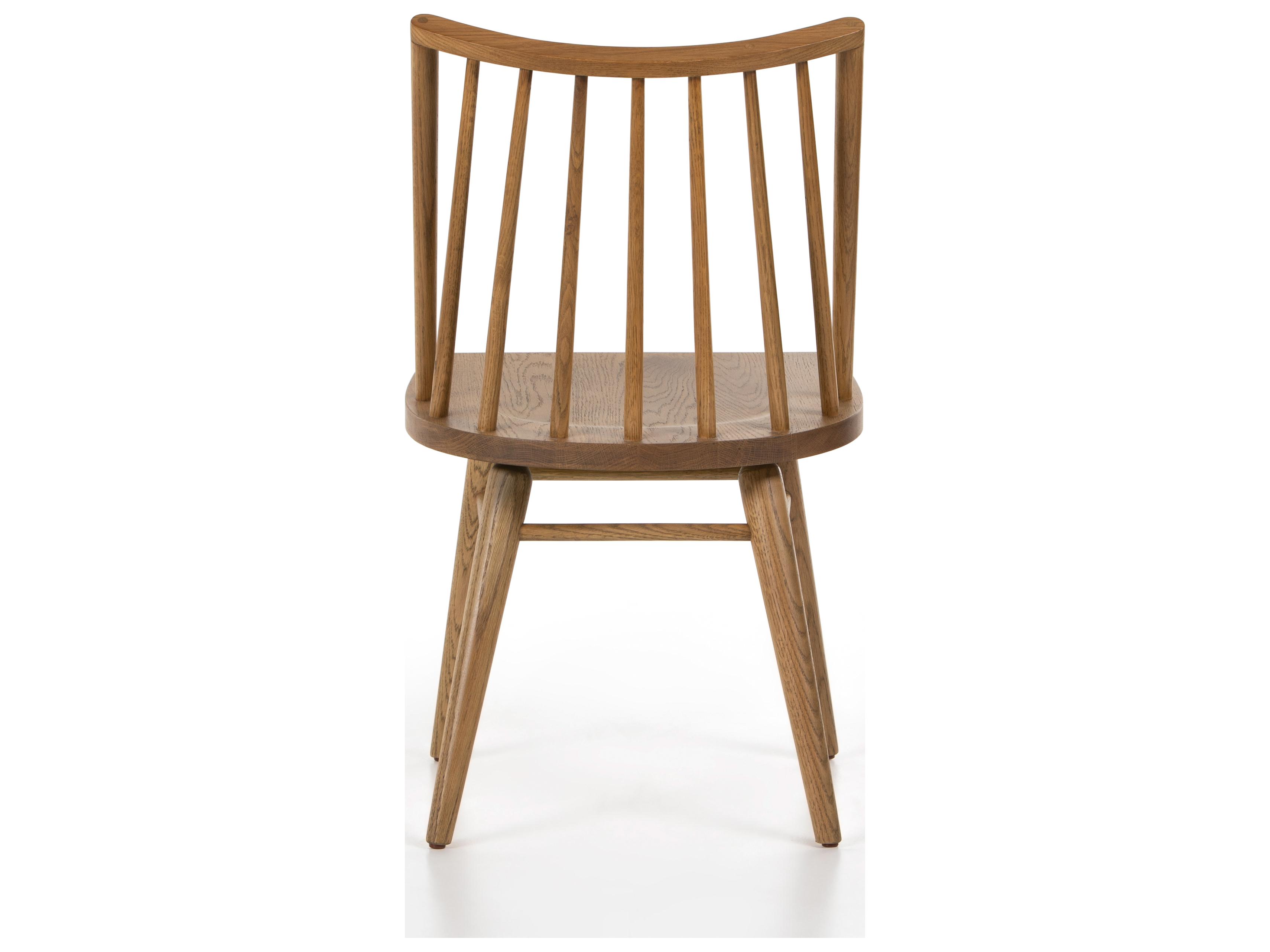 Four Hands Belfast Oak Wood Side Dining Chair