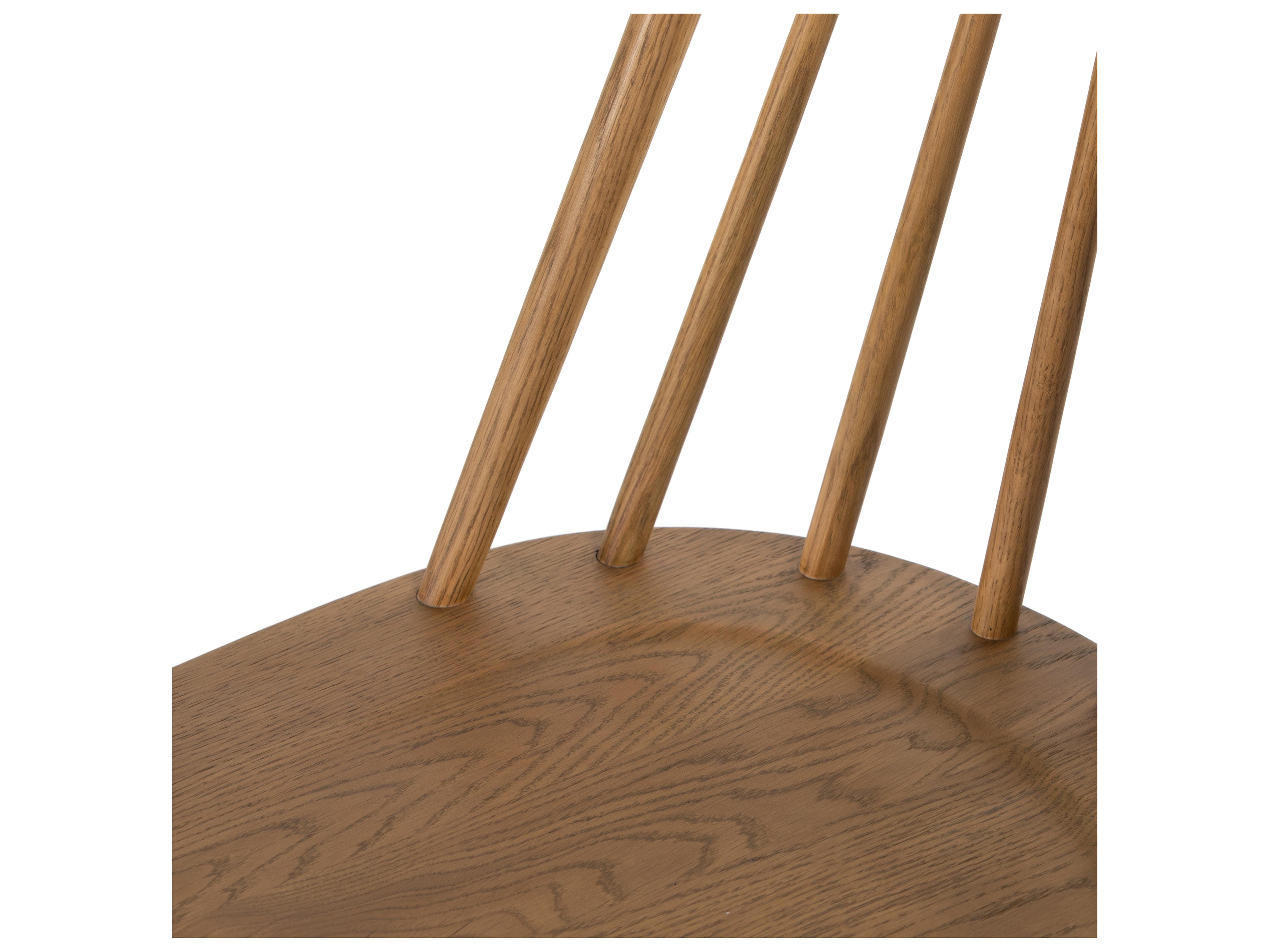 Four Hands Belfast Oak Wood Side Dining Chair