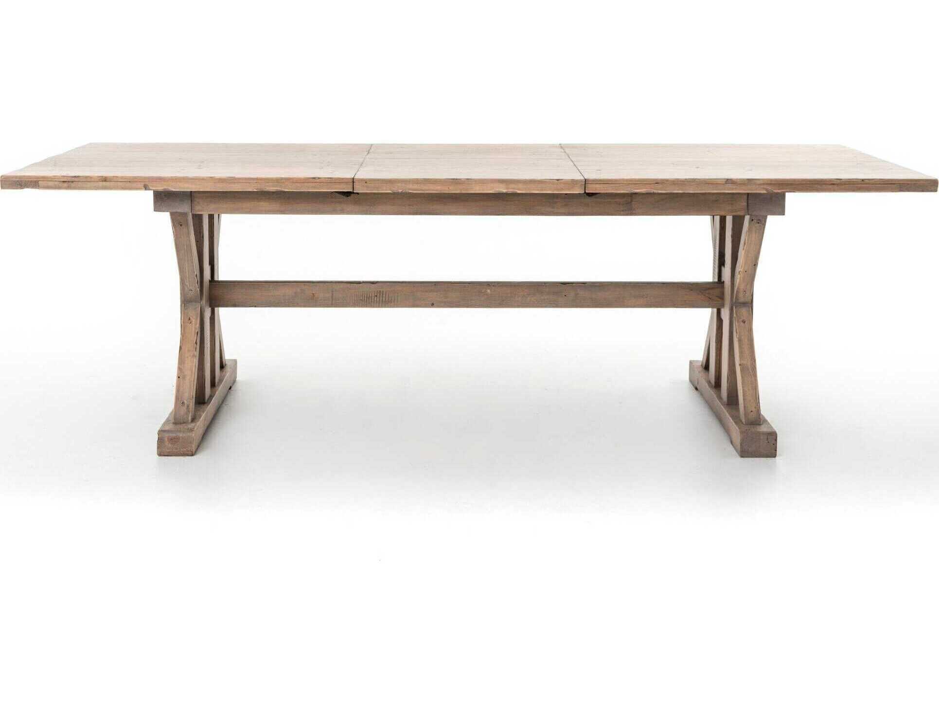 Four Hands Tuscanspring Rectangular Wood Sundried Wheat Dining Table