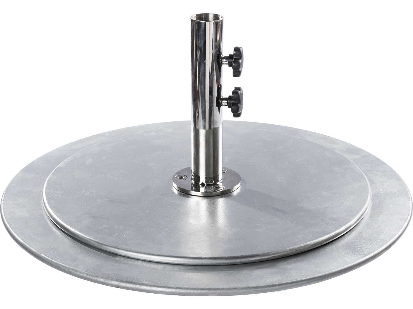Frankford Galvanized Steel 24 Foot Round 70lbs Stackable Plate