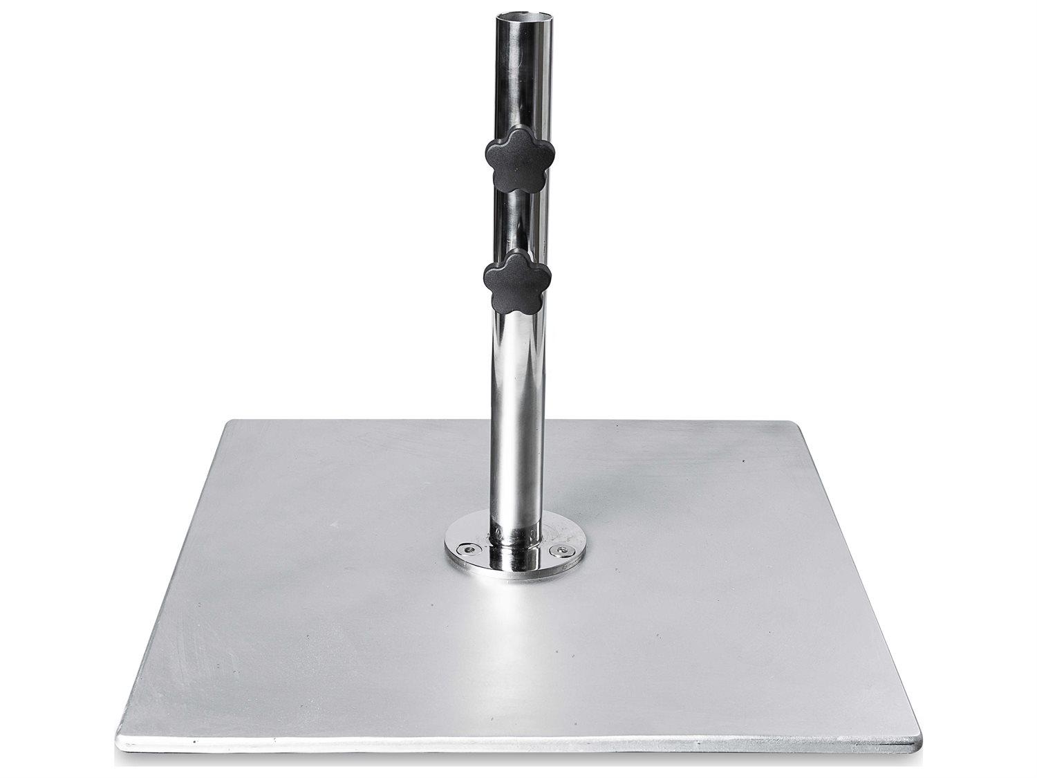 Frankford Galvanized Steel Matte Silver 24' Foot 100lbs Square Plate