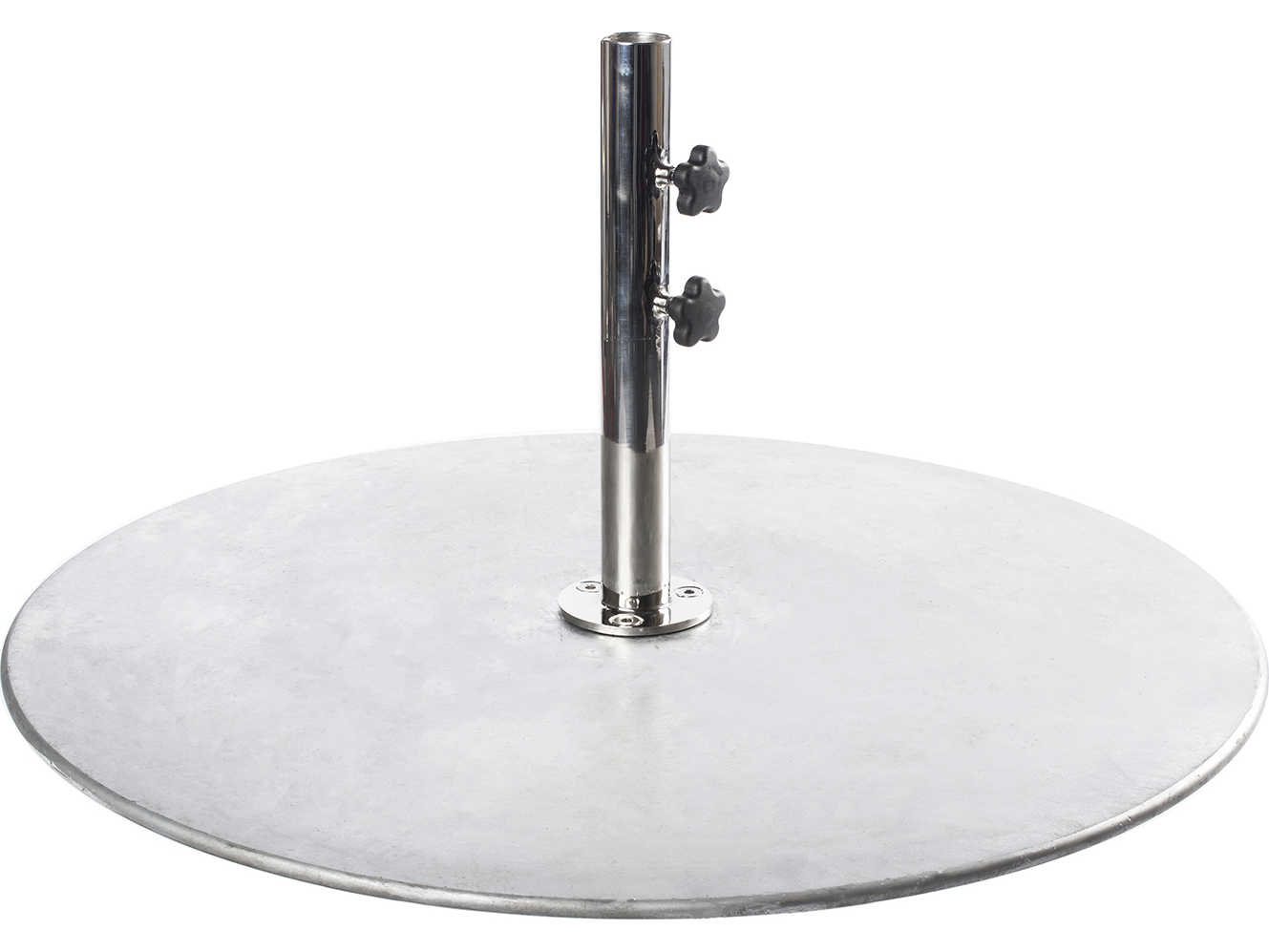 Frankford G-Series Galvanized Steel Matte Silver Stackable 185lbs Plate