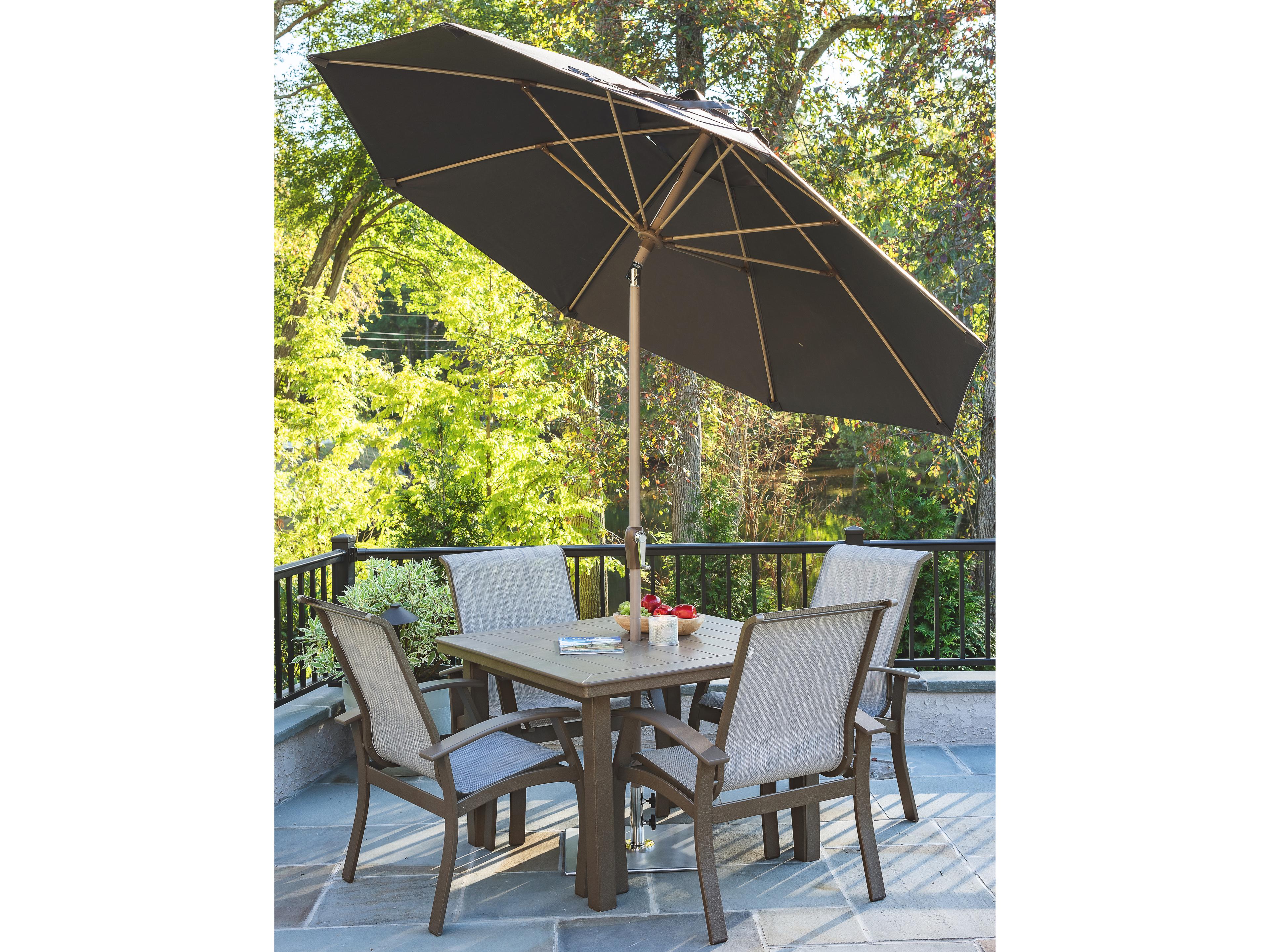 Frankford Quick Ship Monterey Market Fiberglass 9 Foot Octagon Crank Auto Tilt Outdoor Umbrella