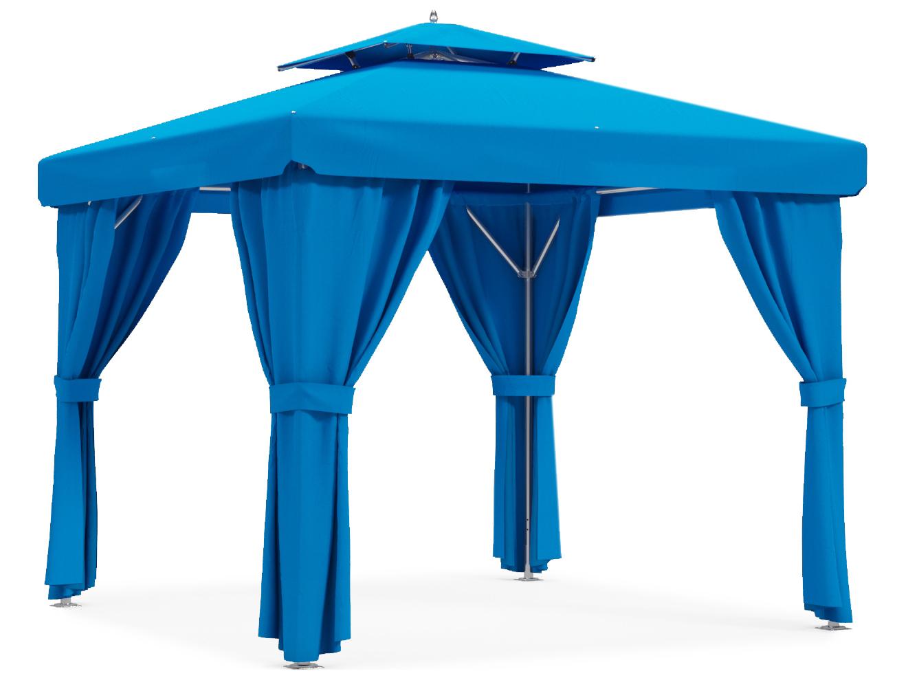 Frankford Umbrellas Marella Aluminum 10" Square Luxury Cabana
