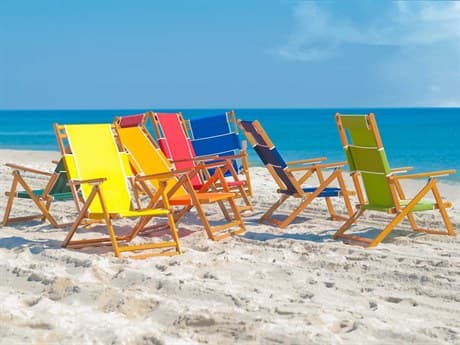 Oak Wood Beach Chairs