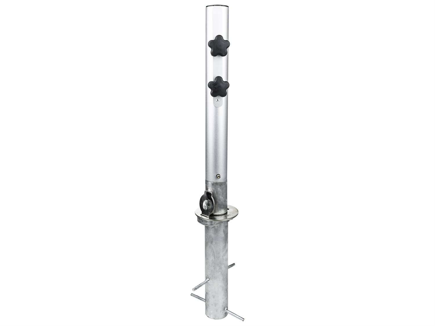 Frankford G-Series Aluminum Silver Mist In-Ground Stem Mount