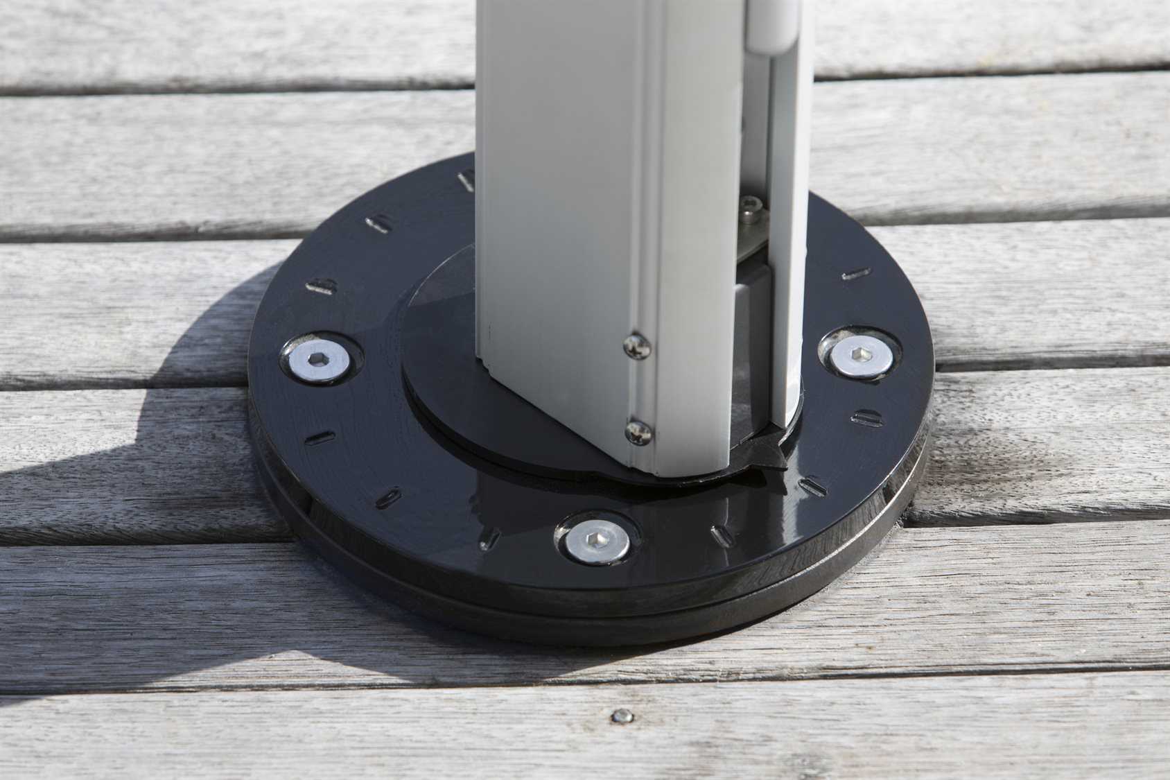 Frankford Eclipse Steel Silver Mist Surface Mounting Plate