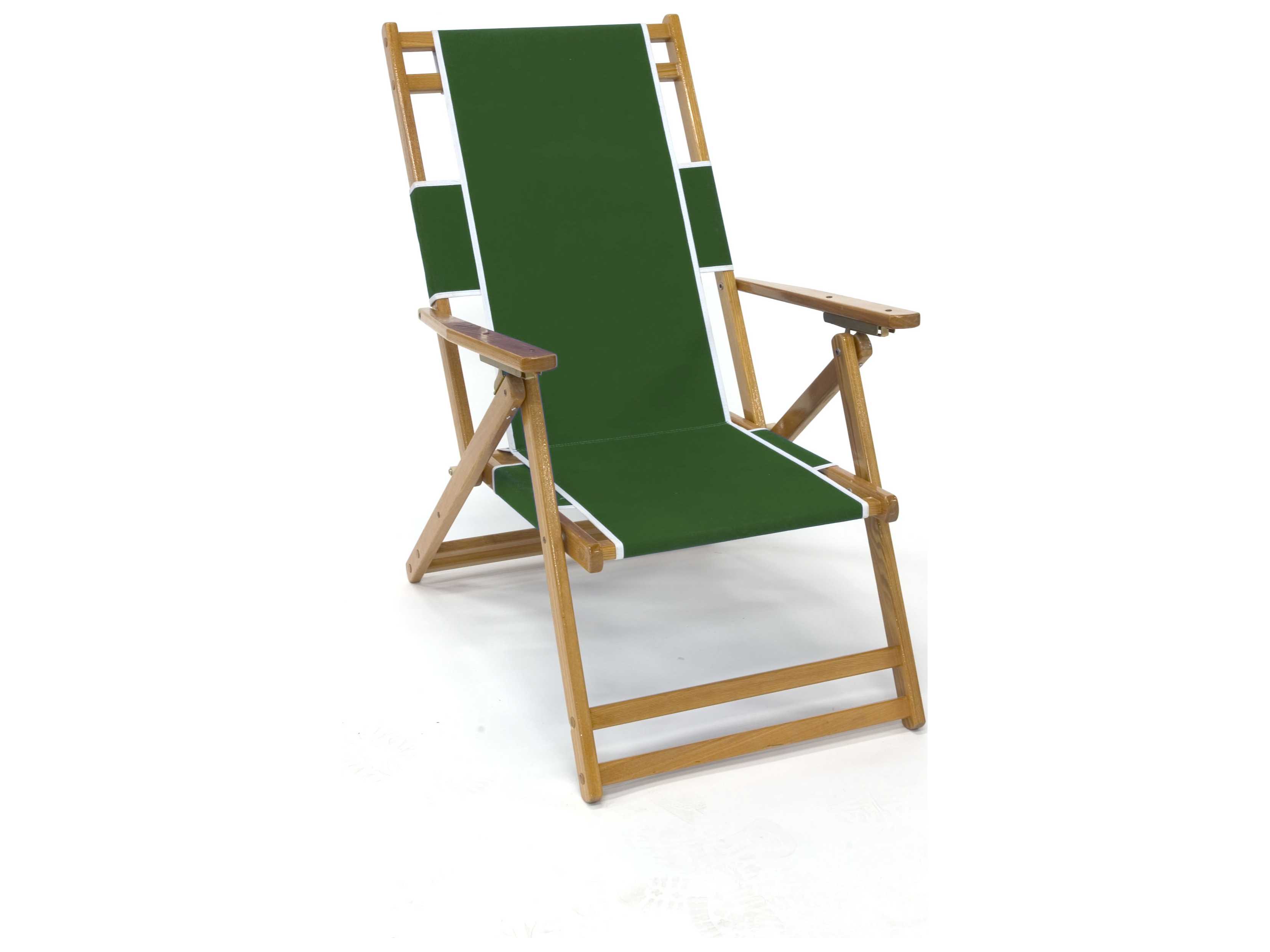 Frankford Umbrellas Oak Wood Beach Patio Lounge Chair