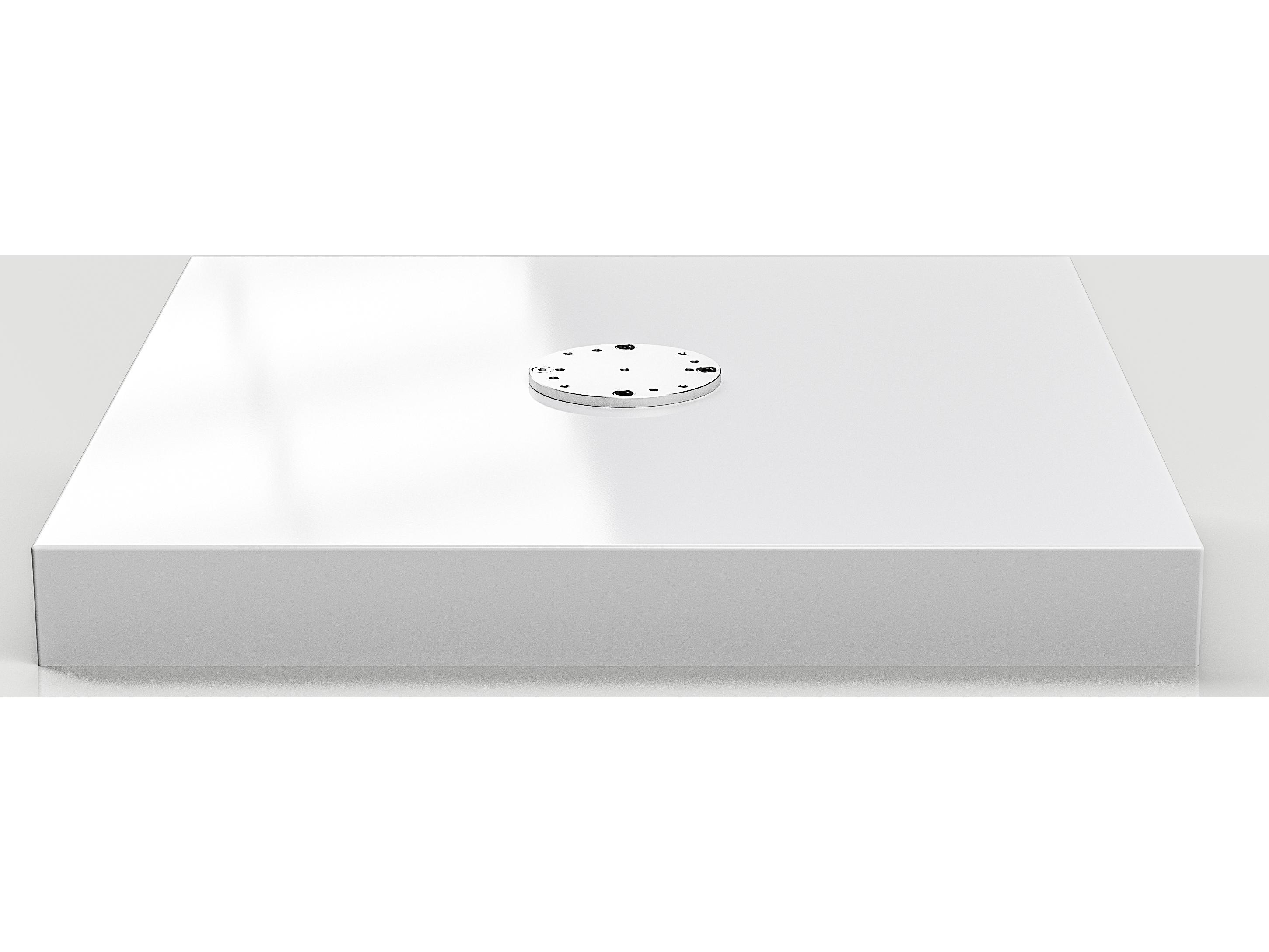 Frankford Umbrellas Aluminum Brushed Silver 150 lbs Freestanding Base